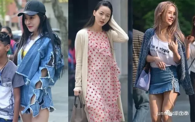 街拍上海性感美女，南方姑娘的獨特魅力！