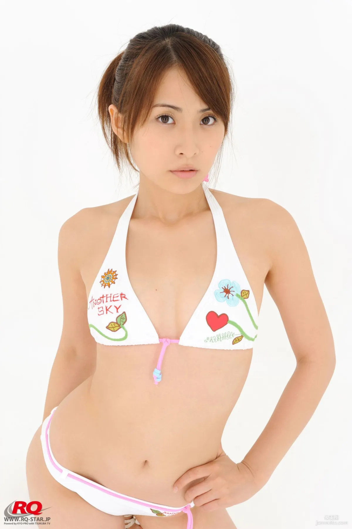 [RQ-STAR] NO.00044 Rena Sawai 澤井玲菜 Swim Suits – White 60