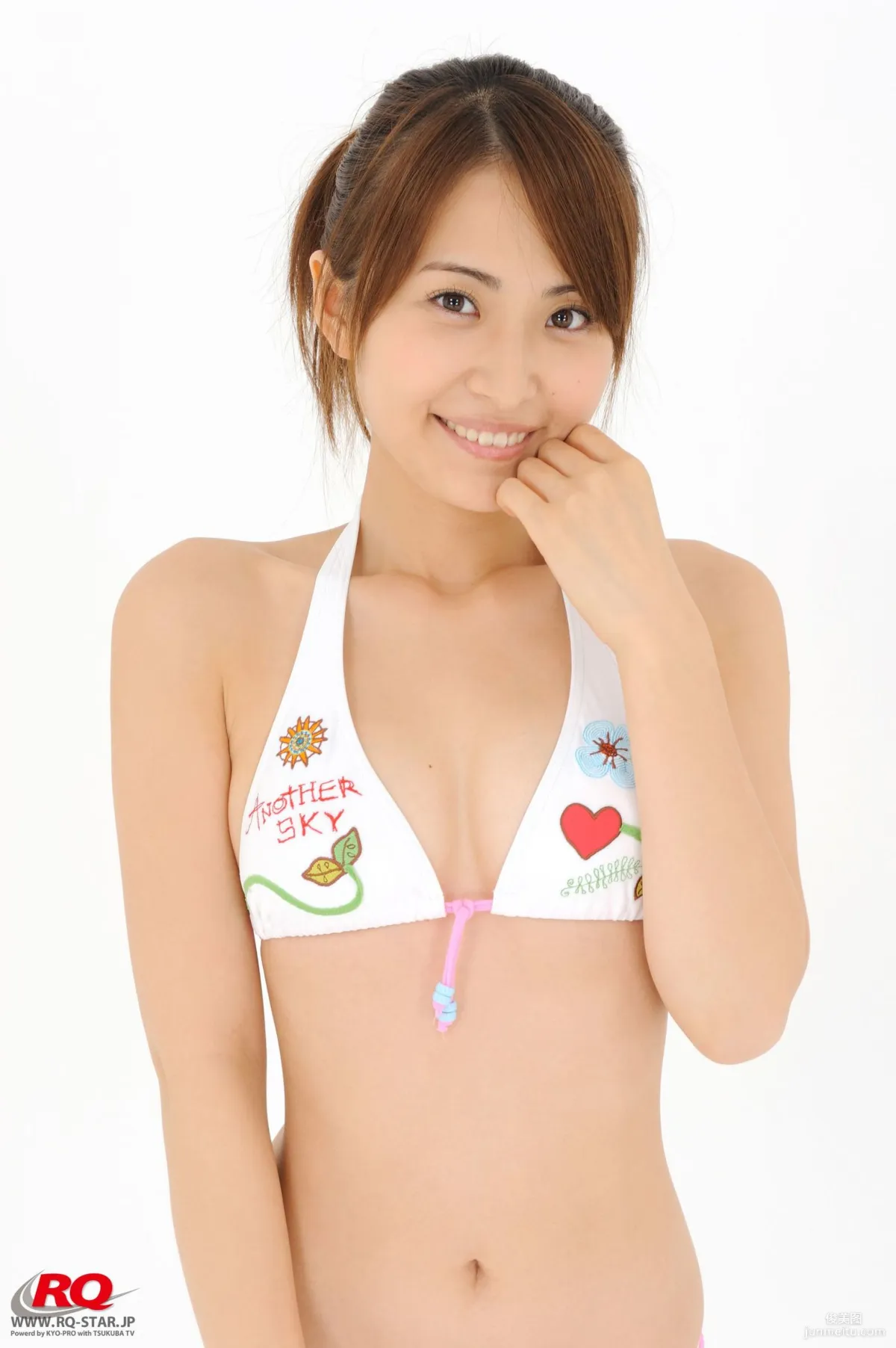 [RQ-STAR] NO.00044 Rena Sawai 澤井玲菜 Swim Suits – White 24