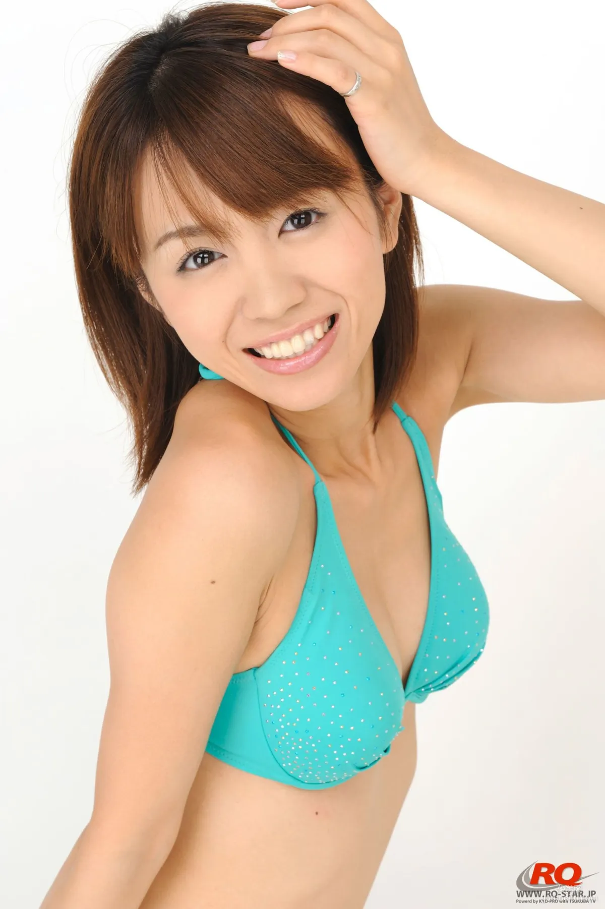 [RQ-STAR] NO.00059 黒沢琴美 Swim Suits – Green 写真37