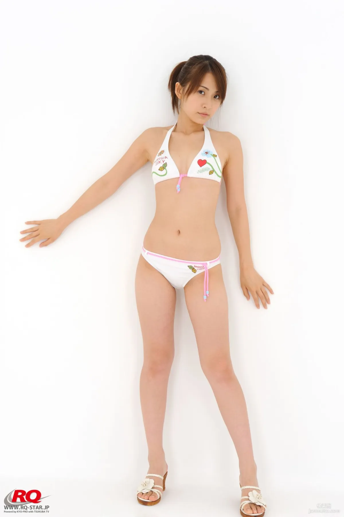 [RQ-STAR] NO.00044 Rena Sawai 澤井玲菜 Swim Suits – White 36