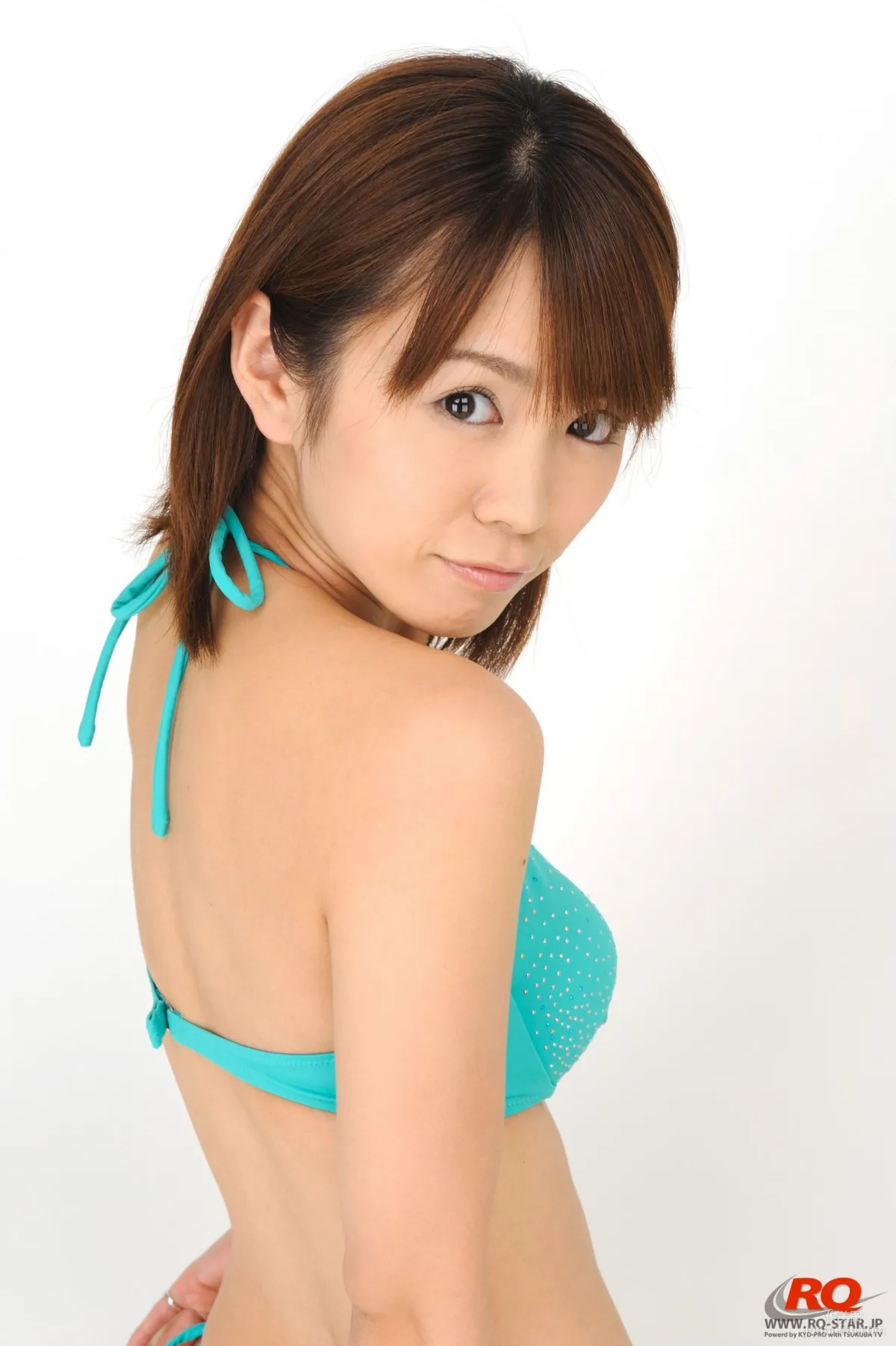 [RQ-STAR] NO.00059 黒沢琴美 Swim Suits – Green 写真43