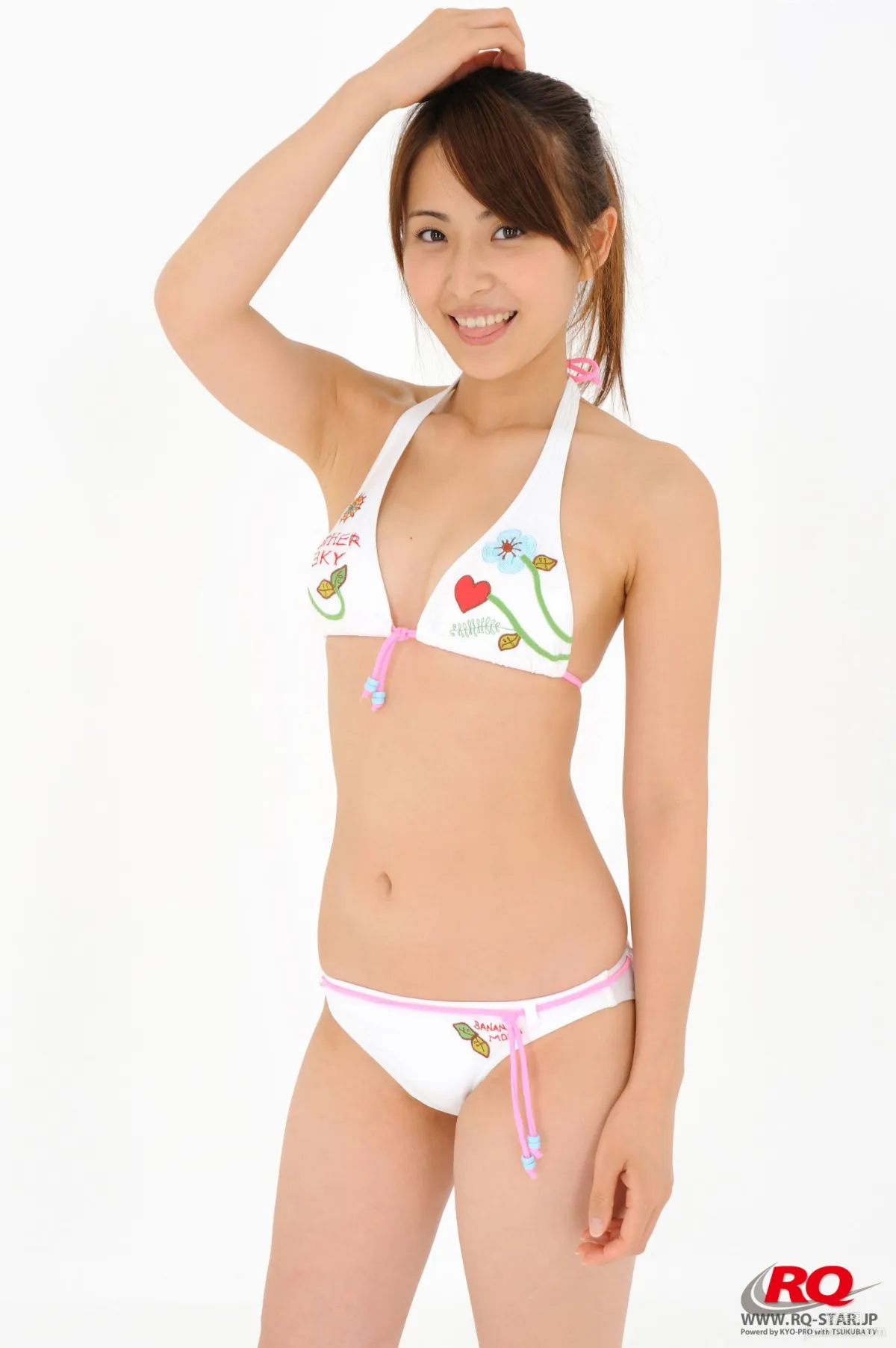 [RQ-STAR] NO.00044 Rena Sawai 澤井玲菜 Swim Suits – White 17