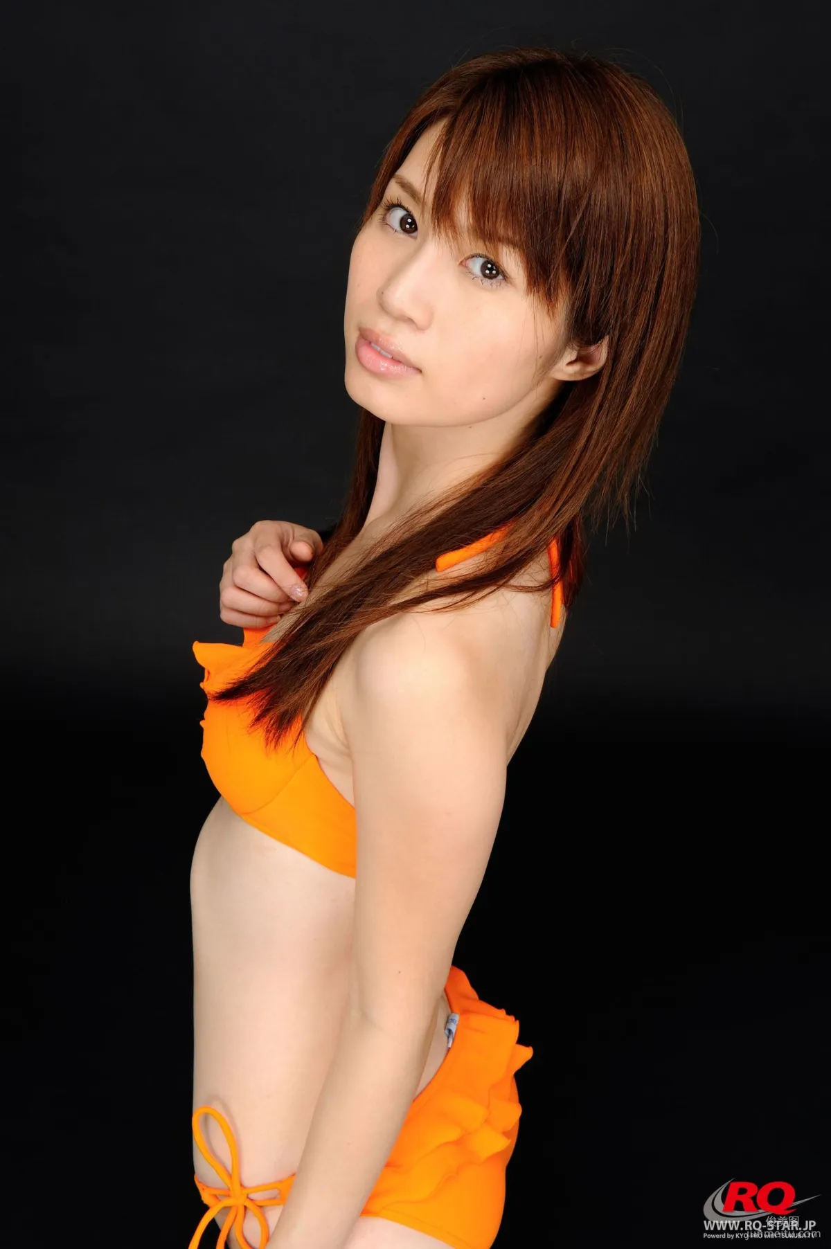 [RQ-STAR] NO.00040 小暮あき Swim Suits – Orange 写真24