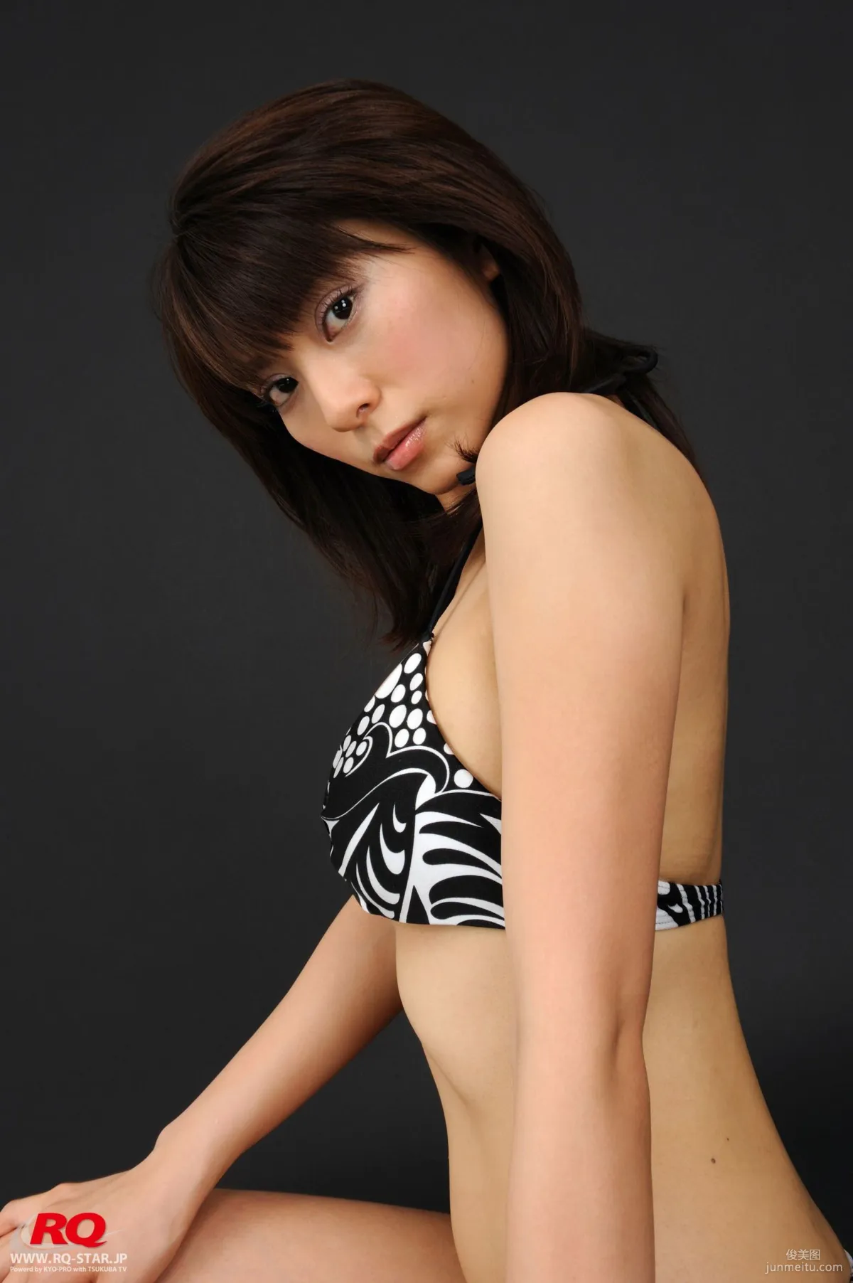 [RQ-STAR] NO.00014 浅田ほのか Swim Suits – Black 写真集45