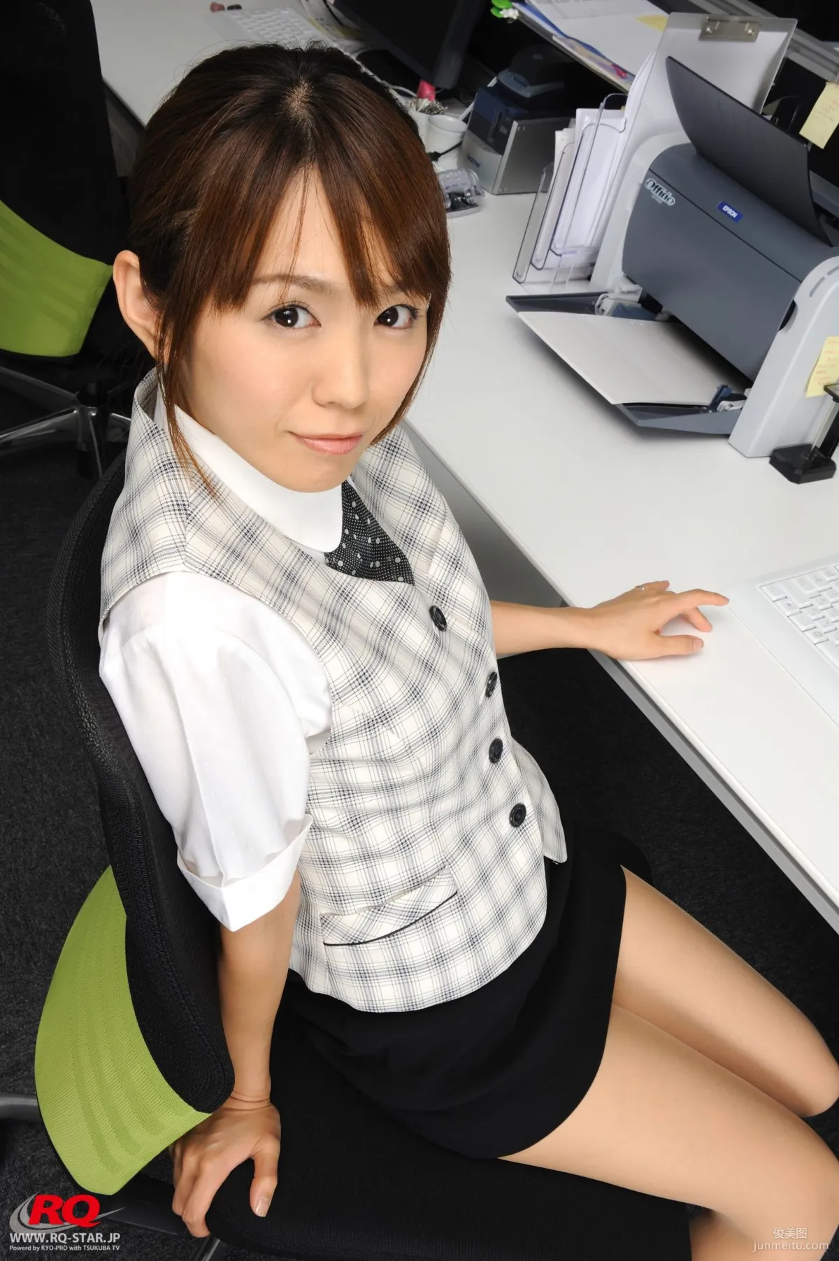 [RQ-STAR] NO.00055 Kotomi Kurosawa 黒沢琴美 Office Lady 写真集8