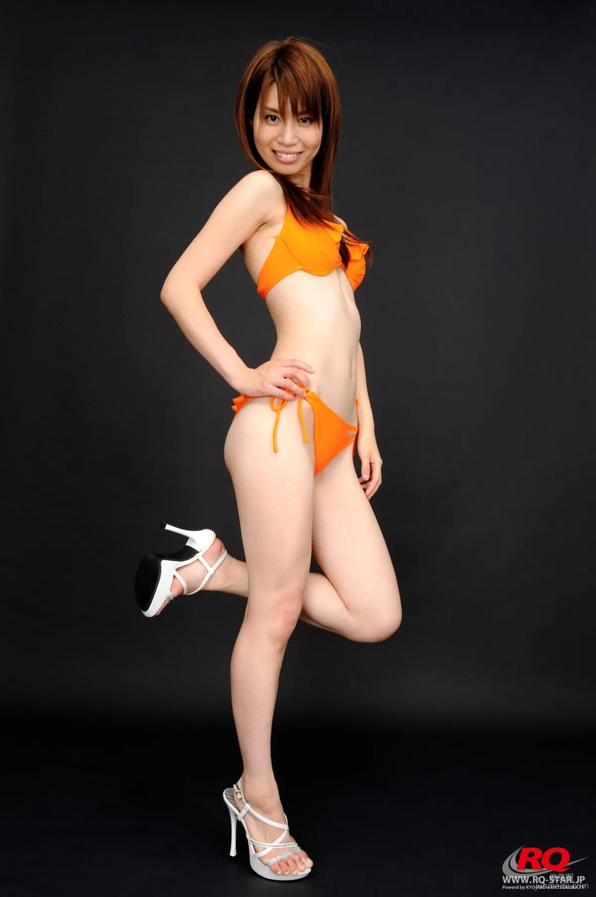 [RQ-STAR] NO.00040 小暮あき Swim Suits – Orange 写真9