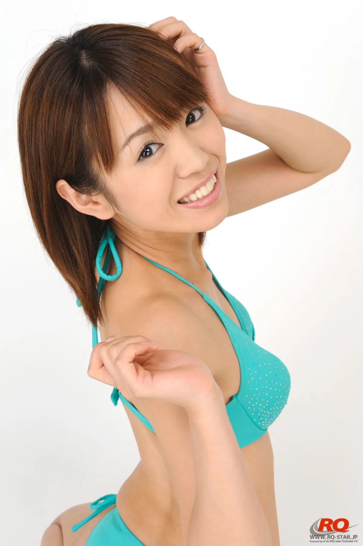 [RQ-STAR] NO.00059 黒沢琴美 Swim Suits – Green 写真45