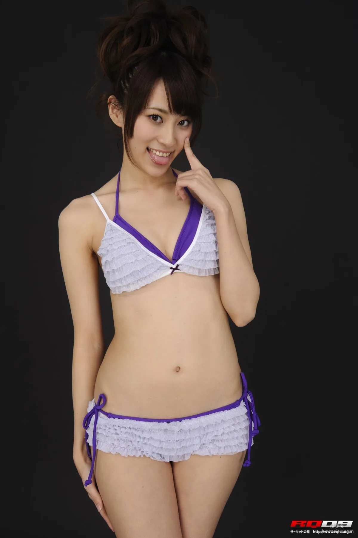 [RQ-STAR] NO.00146 林杏菜 Swim Suits – Purple 写真集88