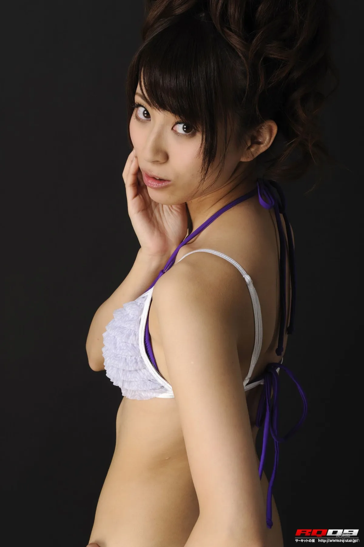 [RQ-STAR] NO.00146 林杏菜 Swim Suits – Purple 写真集22