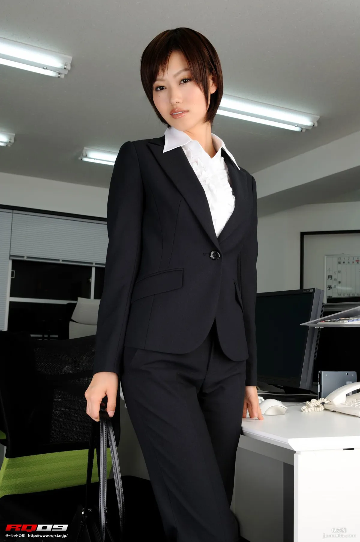 [RQ-STAR写真集] NO.00155 藤村えみり/藤村枝美里 Recruit Style 办公室美女系列12