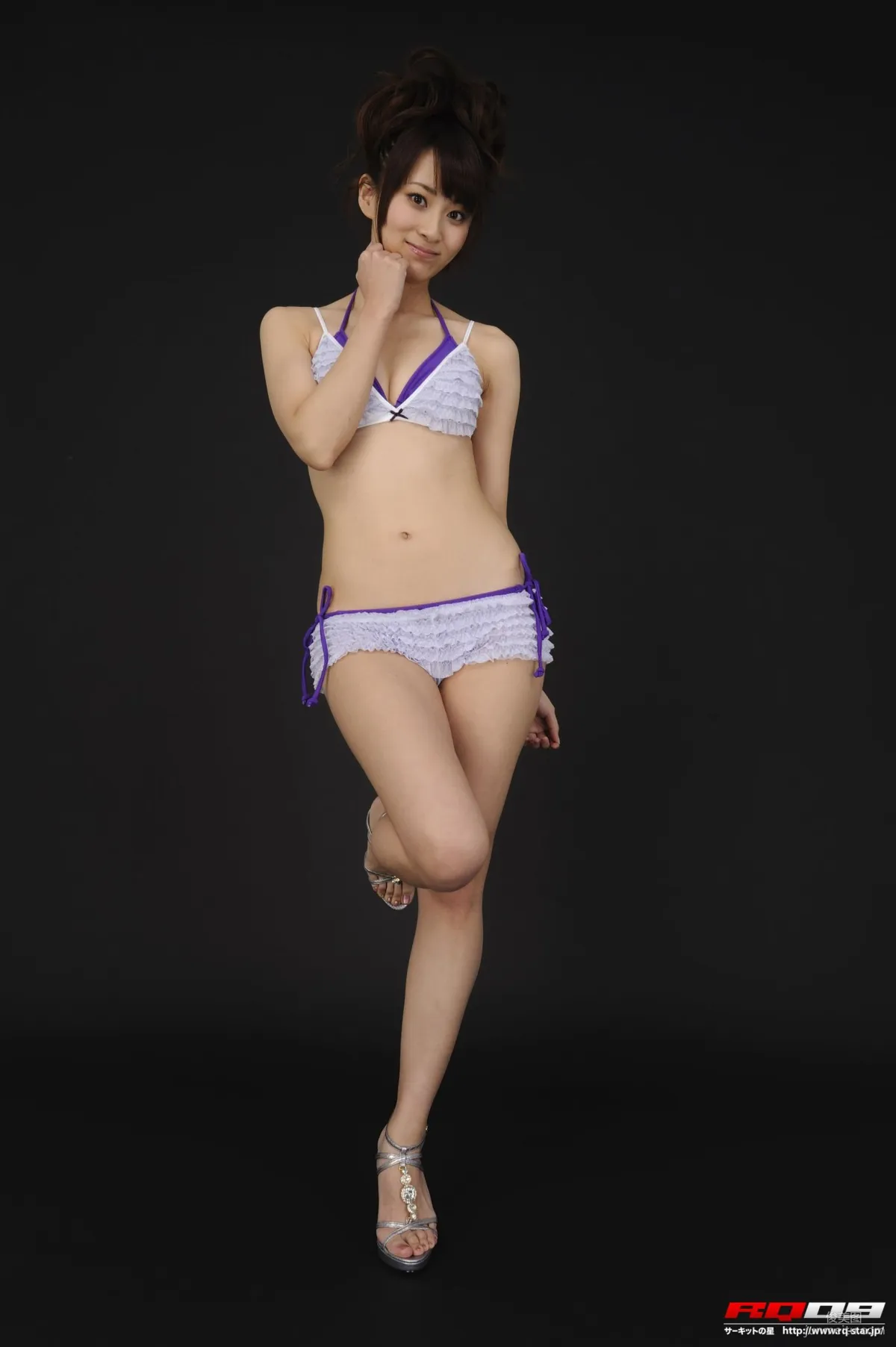 [RQ-STAR] NO.00146 林杏菜 Swim Suits – Purple 写真集76