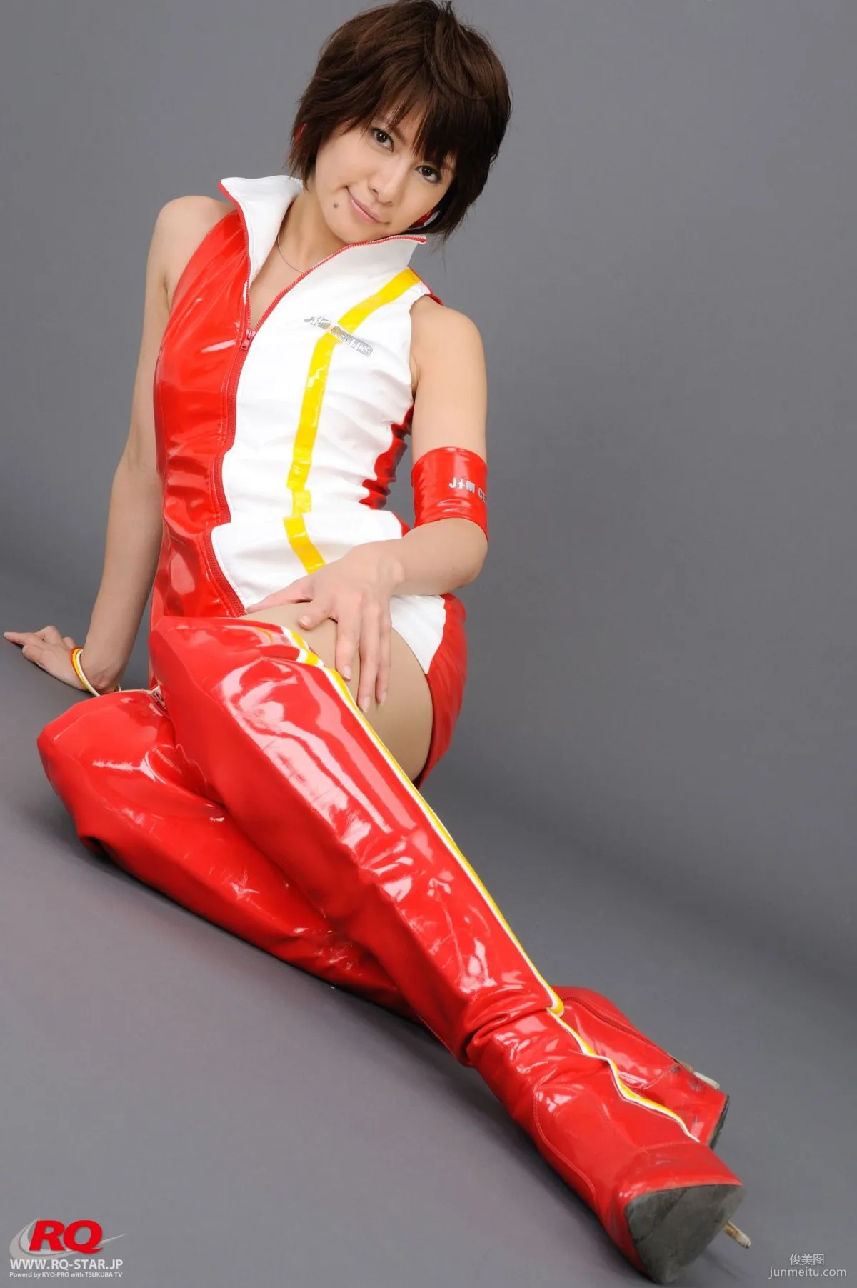 [RQ-STAR] NO.00088 Akiko Fujihara 藤原明子 Race Queen – 2008 Jim Gainer  写真集88