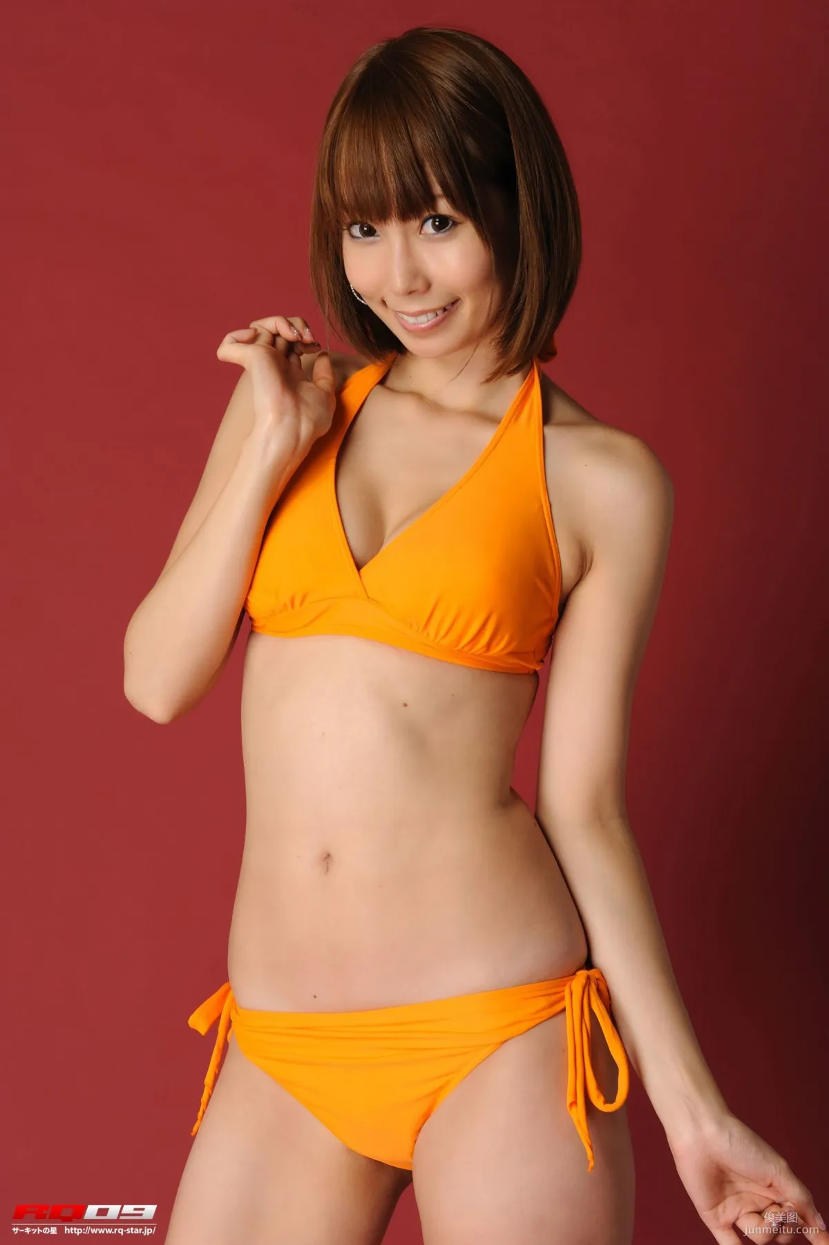 [RQ-STAR] NO.00208 徳永末遊 Swim Suits 泳装 – Orange 写真集38