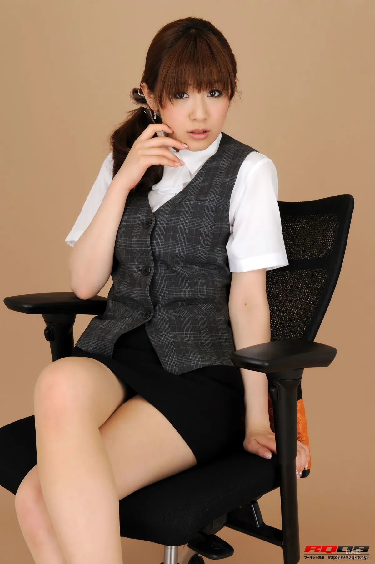 [RQ-STAR] NO.00179 Chika Tohno 遠野千夏 Office Lady 职业装写真集87