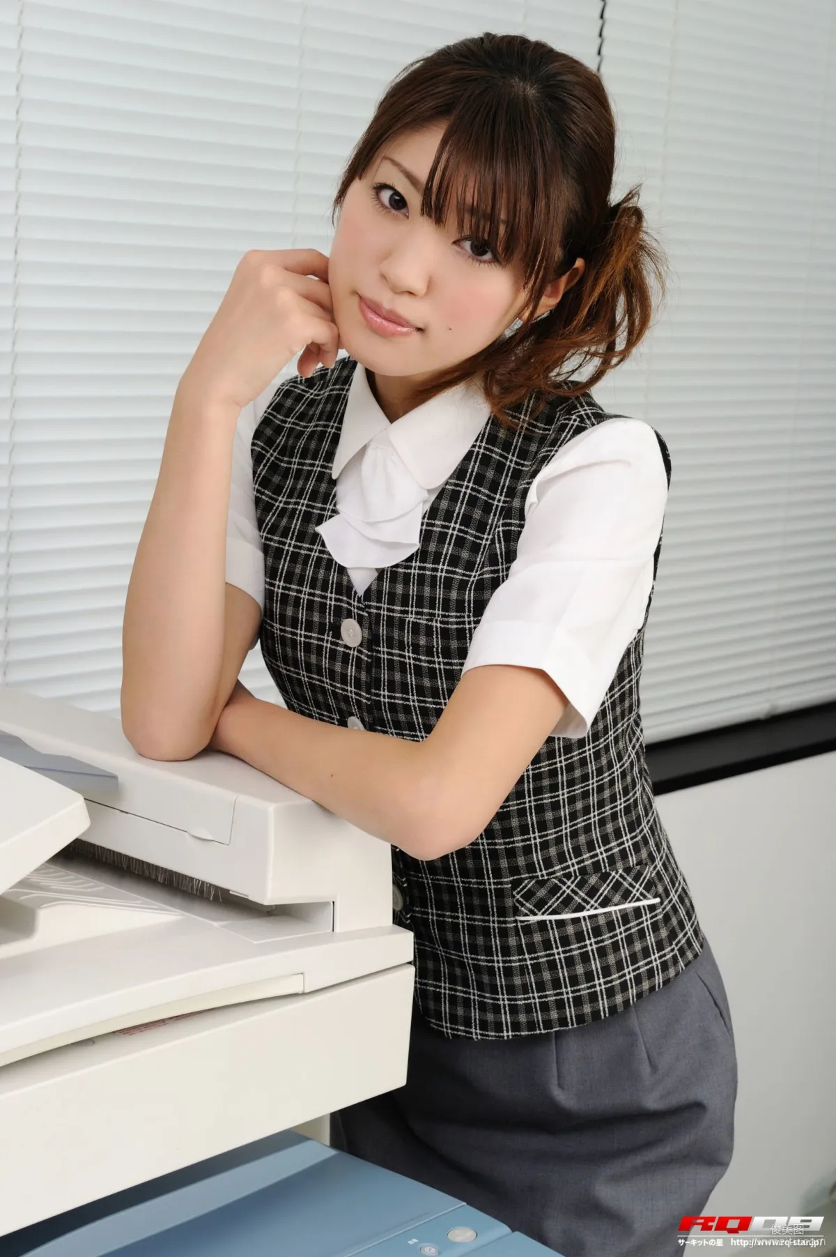 [RQ-STAR] NO.00240 矢代梢 Office Lady 办公室女郎 写真集19