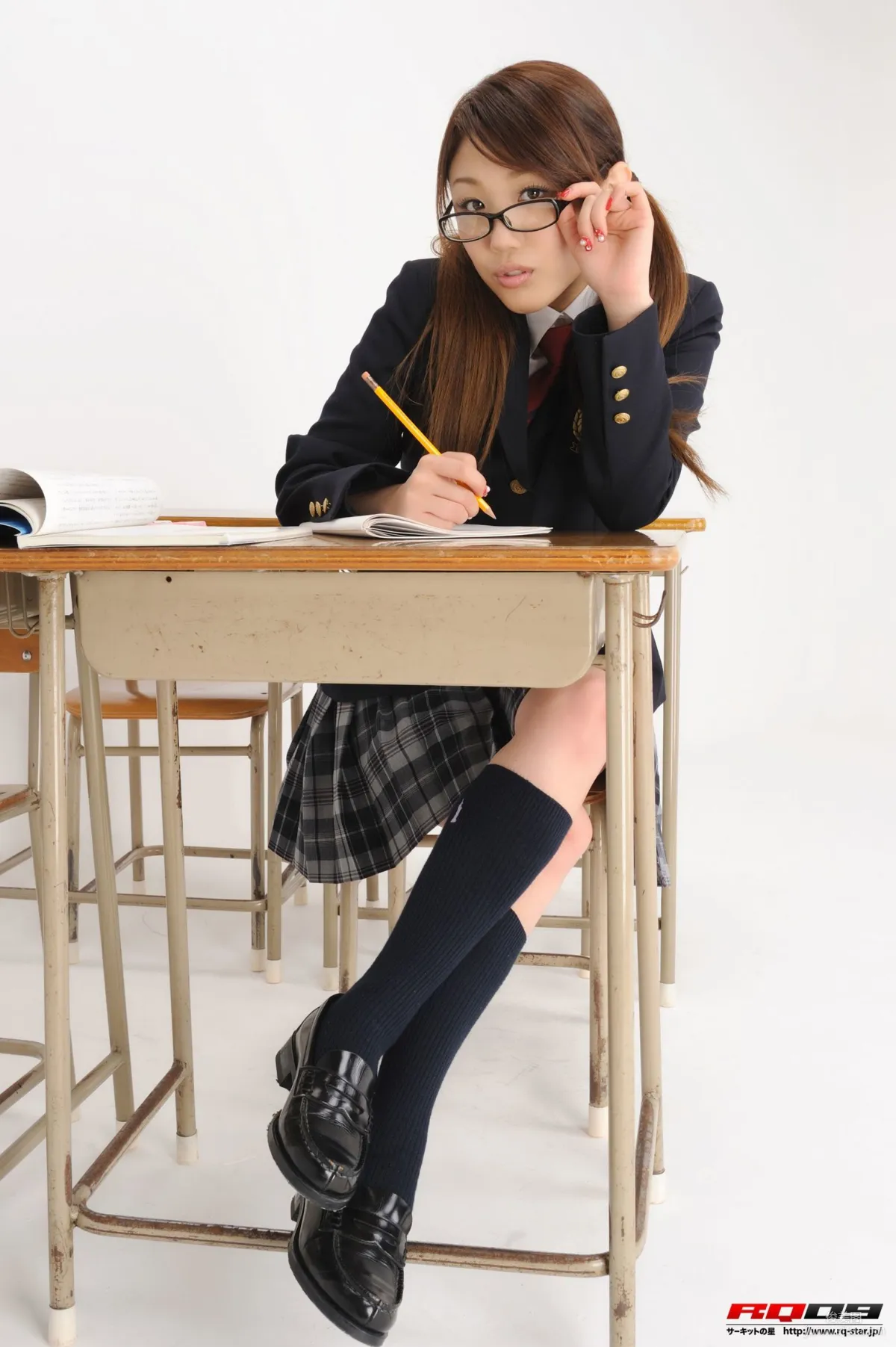 [RQ-STAR] NO.00252 木村亜梨沙 School Uniform 学生装系列 写真集71