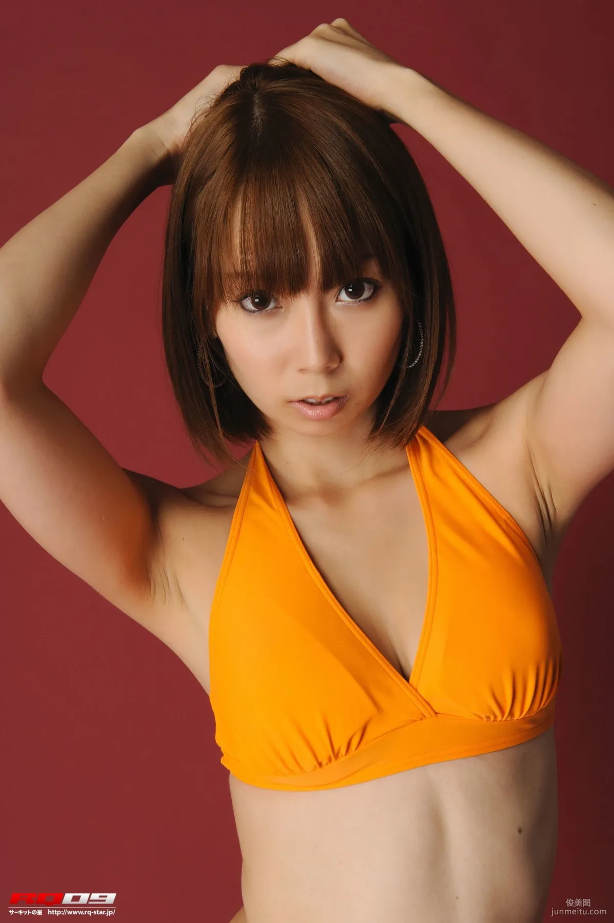 [RQ-STAR] NO.00208 徳永末遊 Swim Suits 泳装 – Orange 写真集49