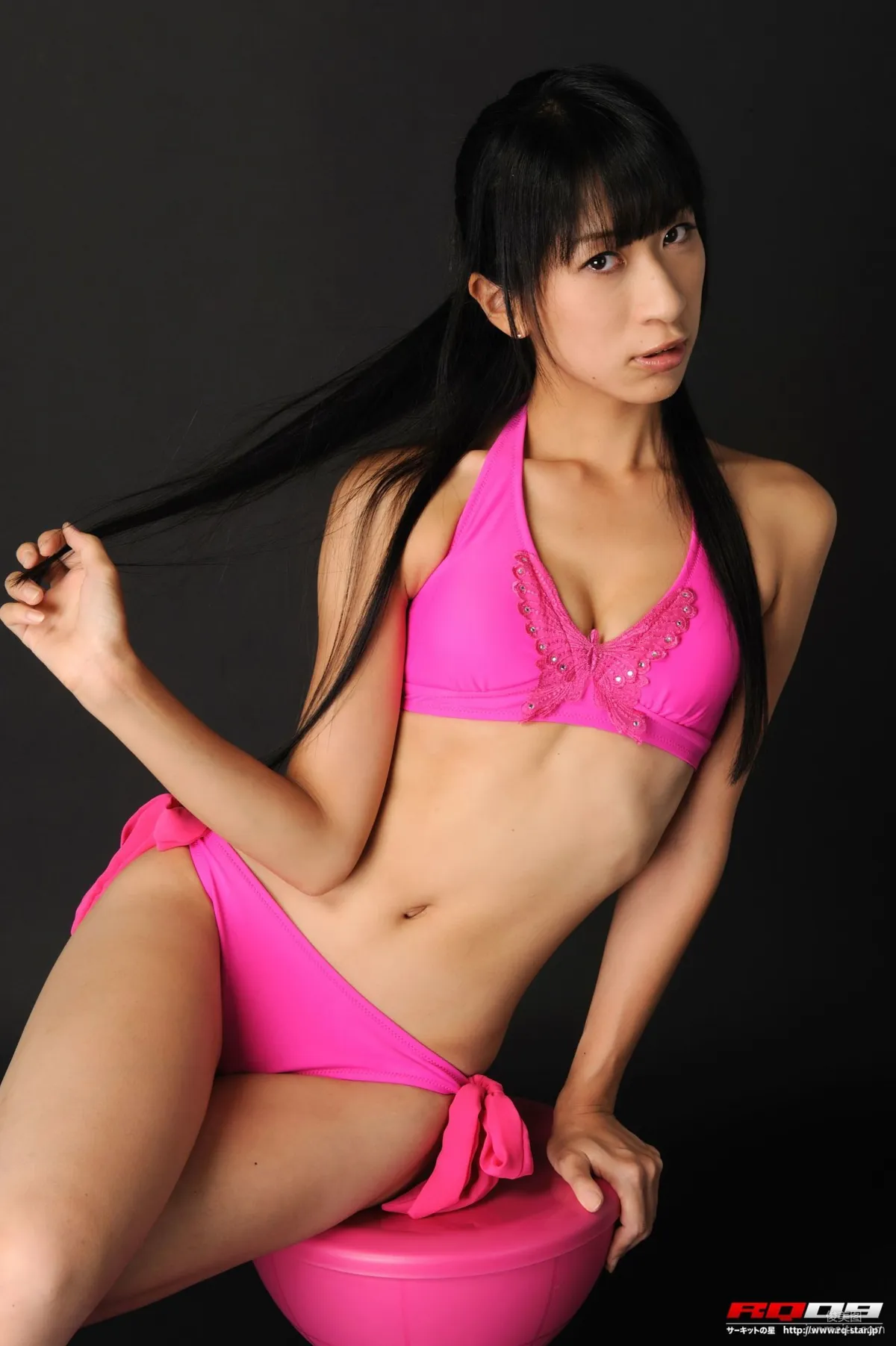 [RQ-STAR] NO.00213 Hiroko Yoshino よしのひろこ Swim Suits – Pink 写真集50