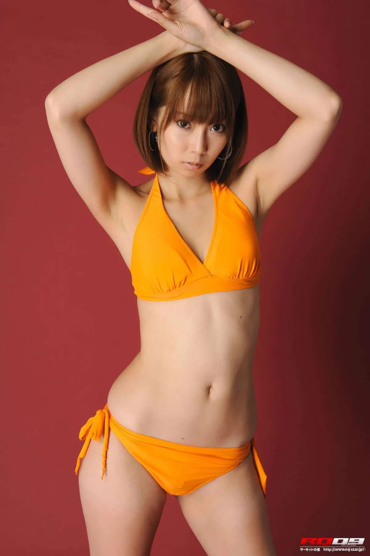 [RQ-STAR] NO.00208 徳永末遊 Swim Suits 泳装 – Orange 写真集43