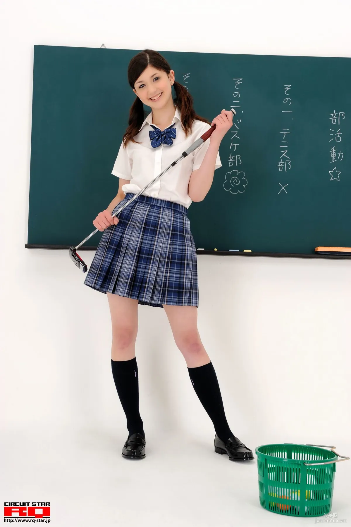 [RQ-STAR] NO.00348 久保エイミー /久保艾米 Student Style 校服系列 写真集144