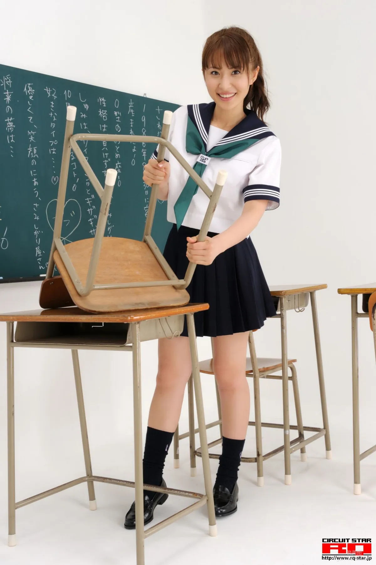 [RQ-STAR] NO.00312 Rena Sawai 澤井玲菜 School Girl 写真集76