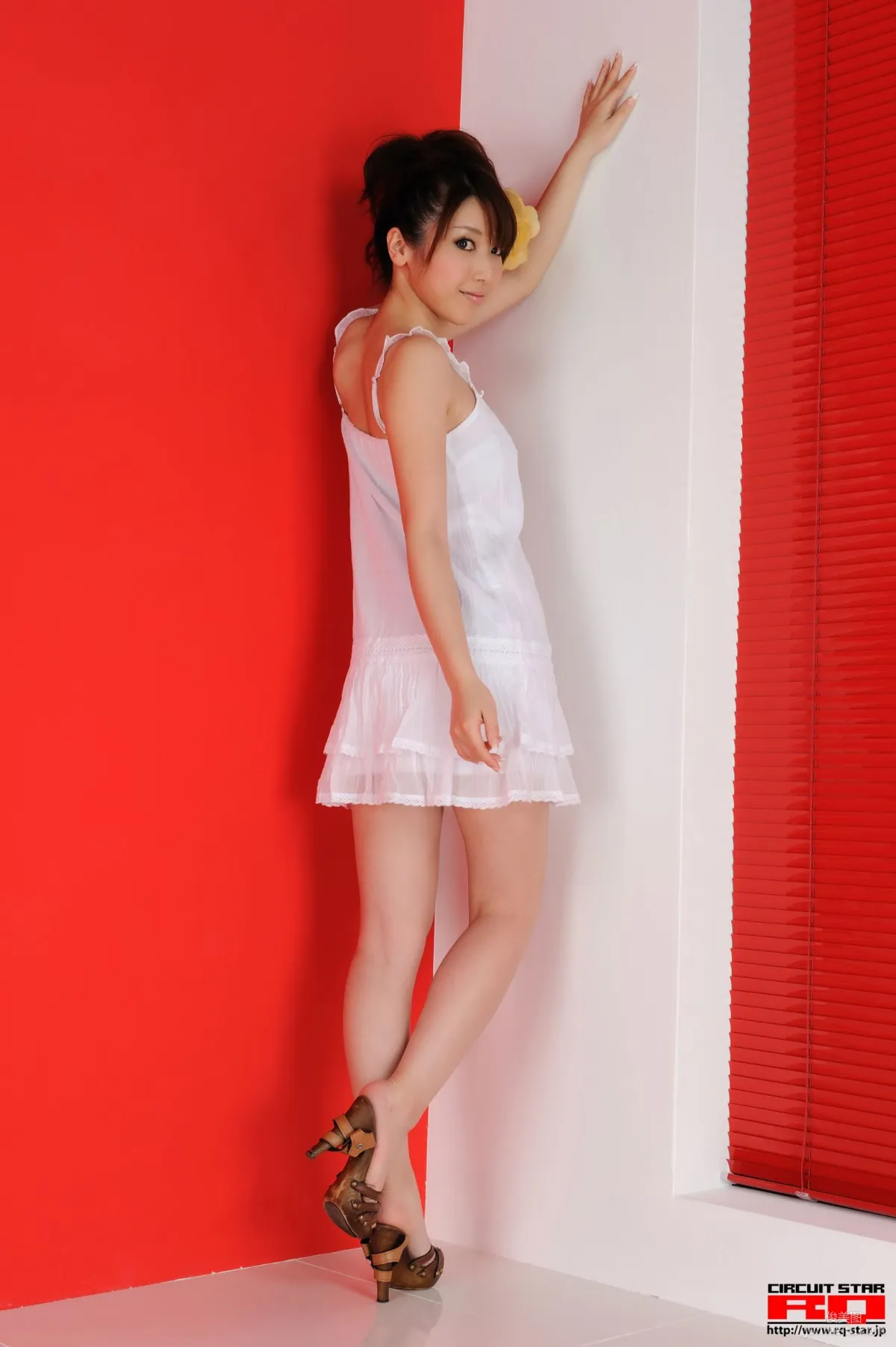 [RQ-STAR] NO.00273 Emi Shimizu 清水恵美 Private Dress 超短裙 写真集33