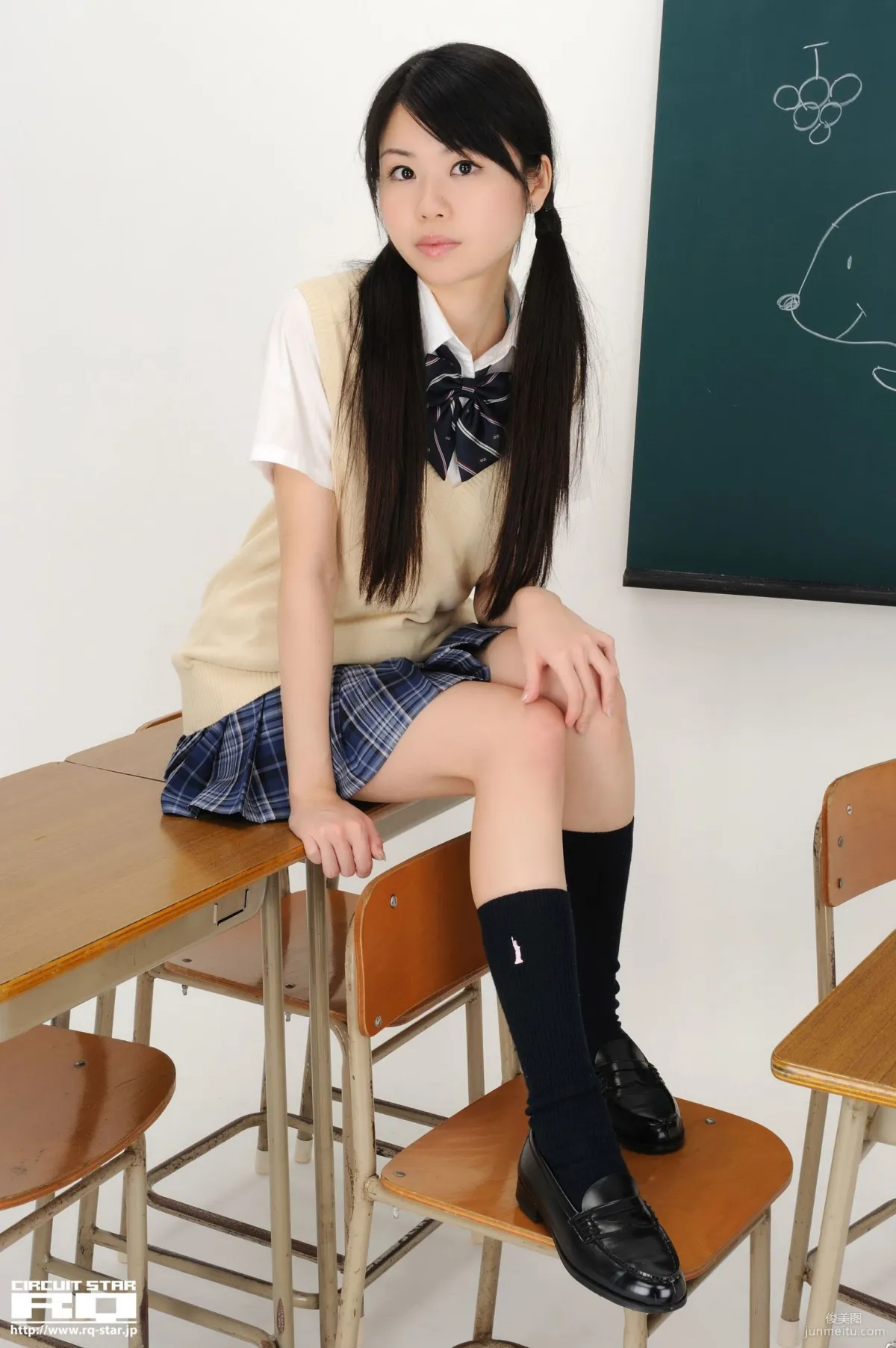 [RQ-STAR] NO.00436 池原冬実 School Girl 校服系列 写真集51