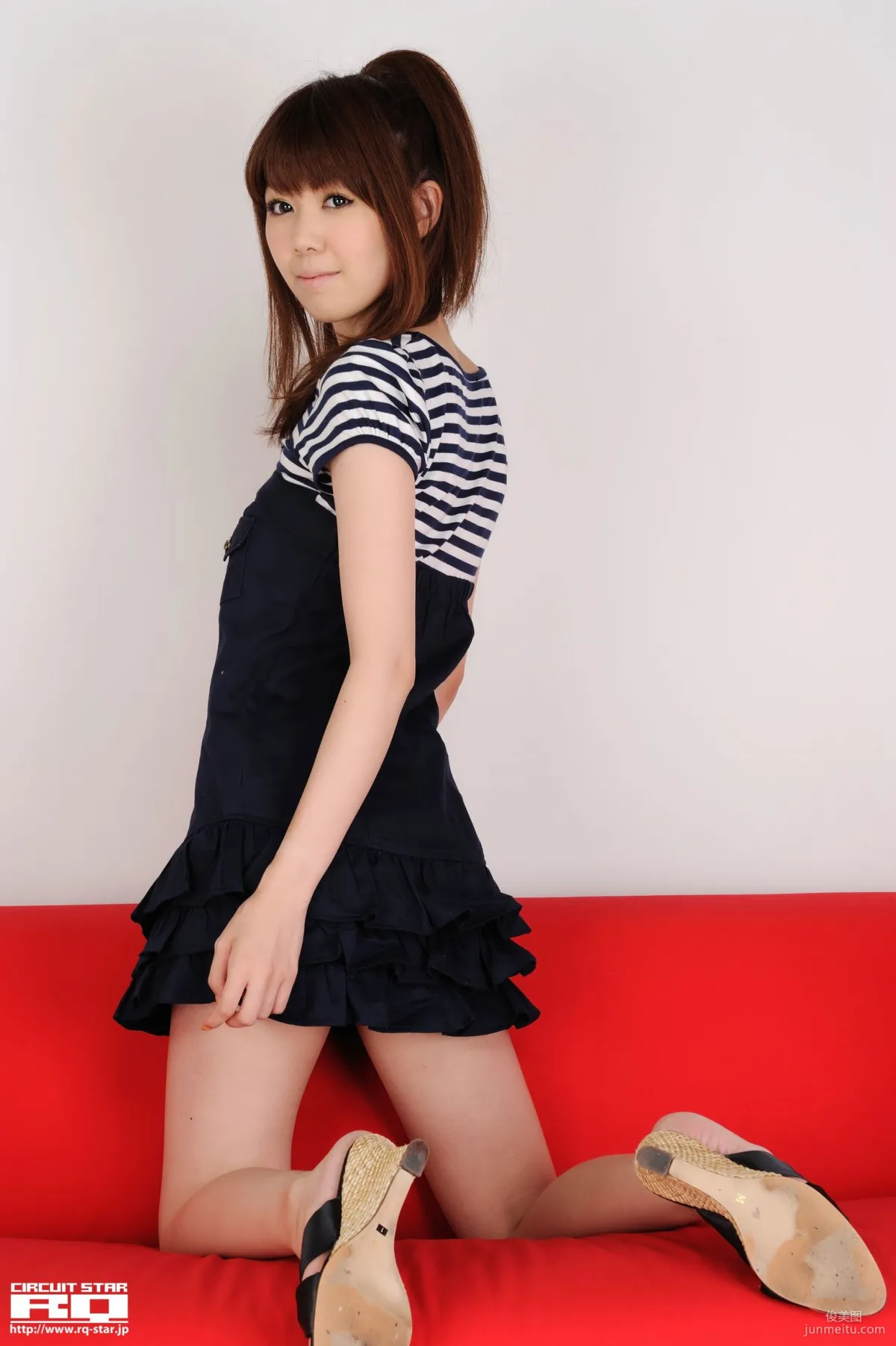 [RQ-STAR] NO.00376 生田晴香 Private Dress 甜美风超短裙写真集70