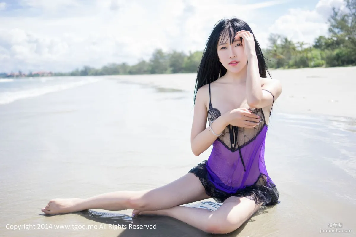 杨上萱《快乐的美丽》 [TGOD推女神] 写真集36