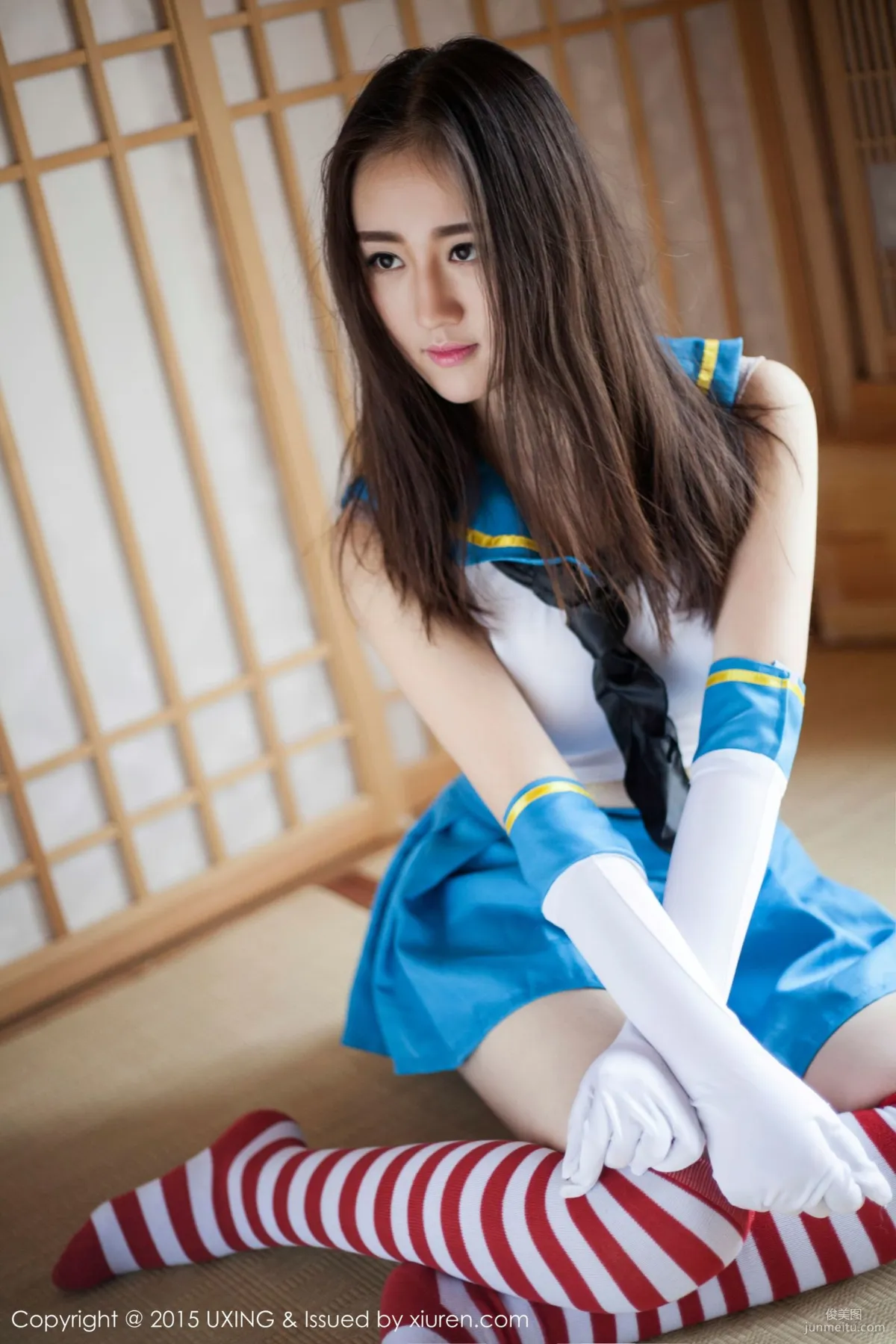 Romi王朝朝 - 美少女校服系列写真集 [UXING优星馆] Vol.00522