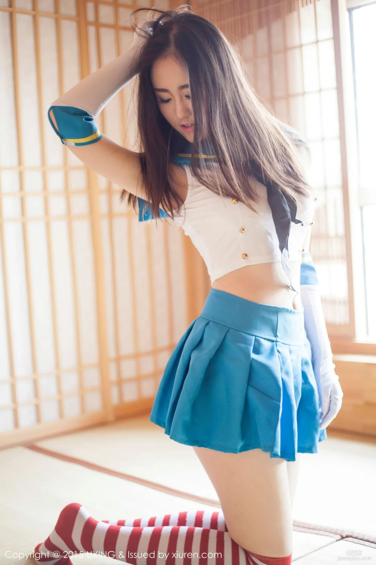 Romi王朝朝 - 美少女校服系列写真集 [UXING优星馆] Vol.0052