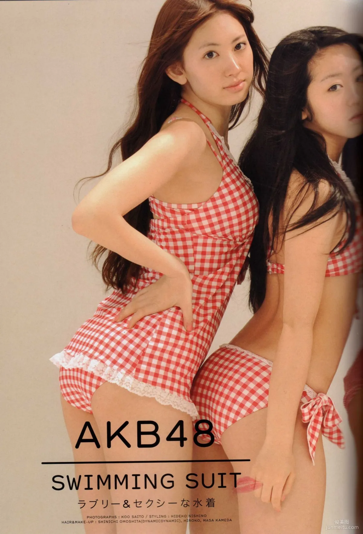 日本AKB48女子组合《2013 Fashion Book内衣秀》写真集53