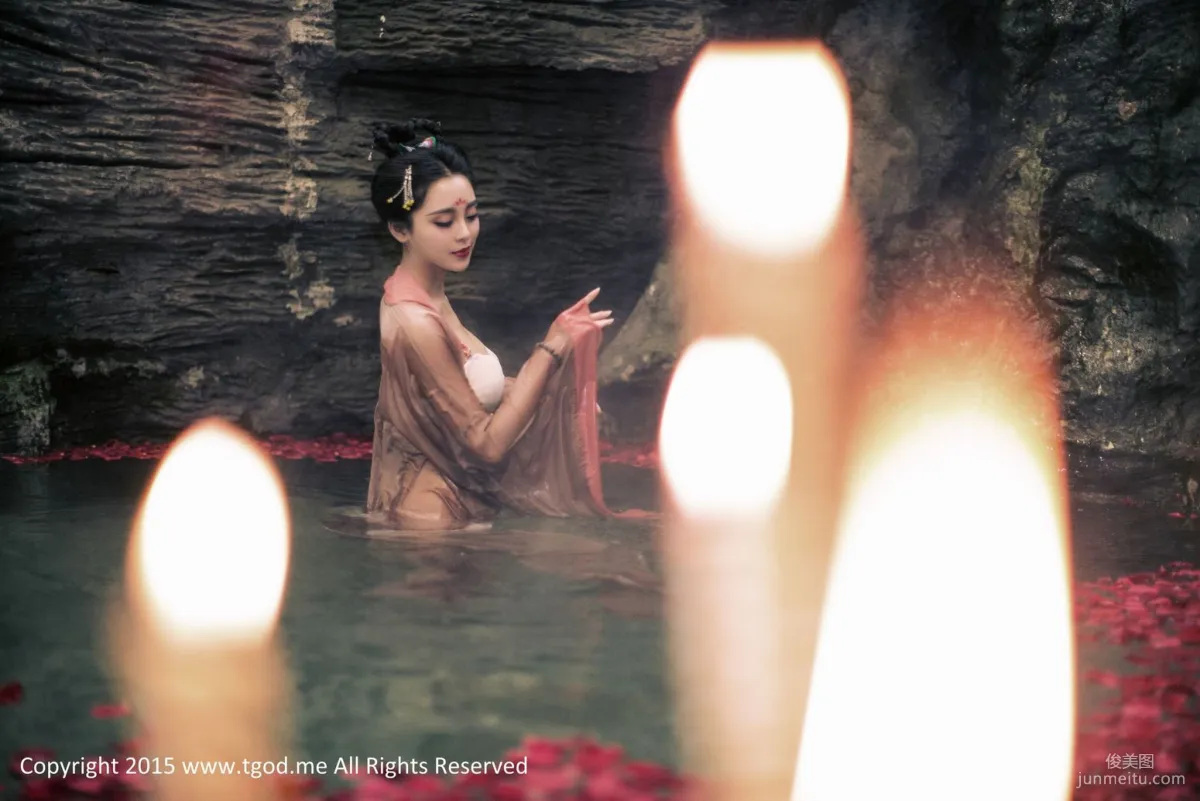 梁晶莹、李珂《女神驾到》峨眉山红珠山温泉武媚娘传奇 [TGOD推女神] 写真集51