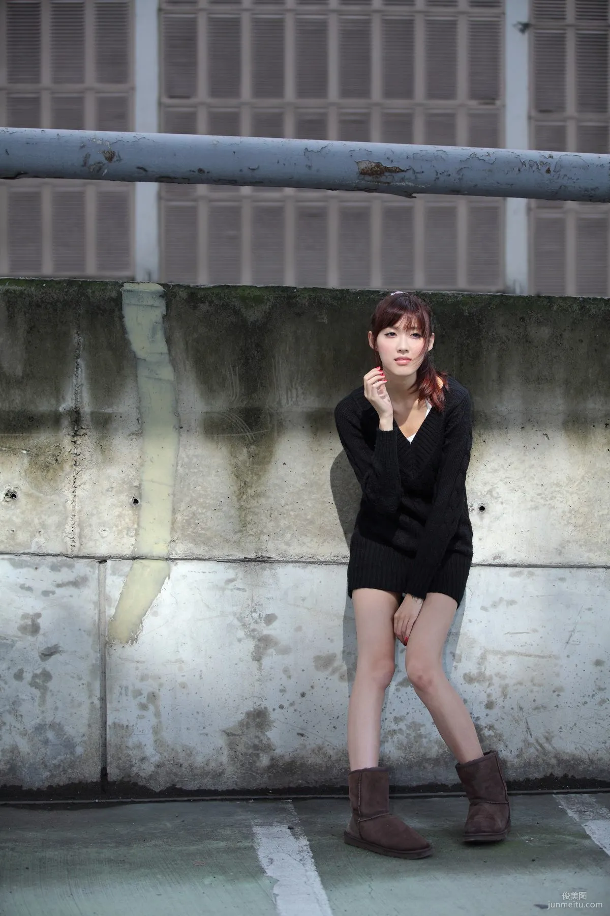 台湾模特Kila晶晶/金允乔《4组街拍系列图片》合集10