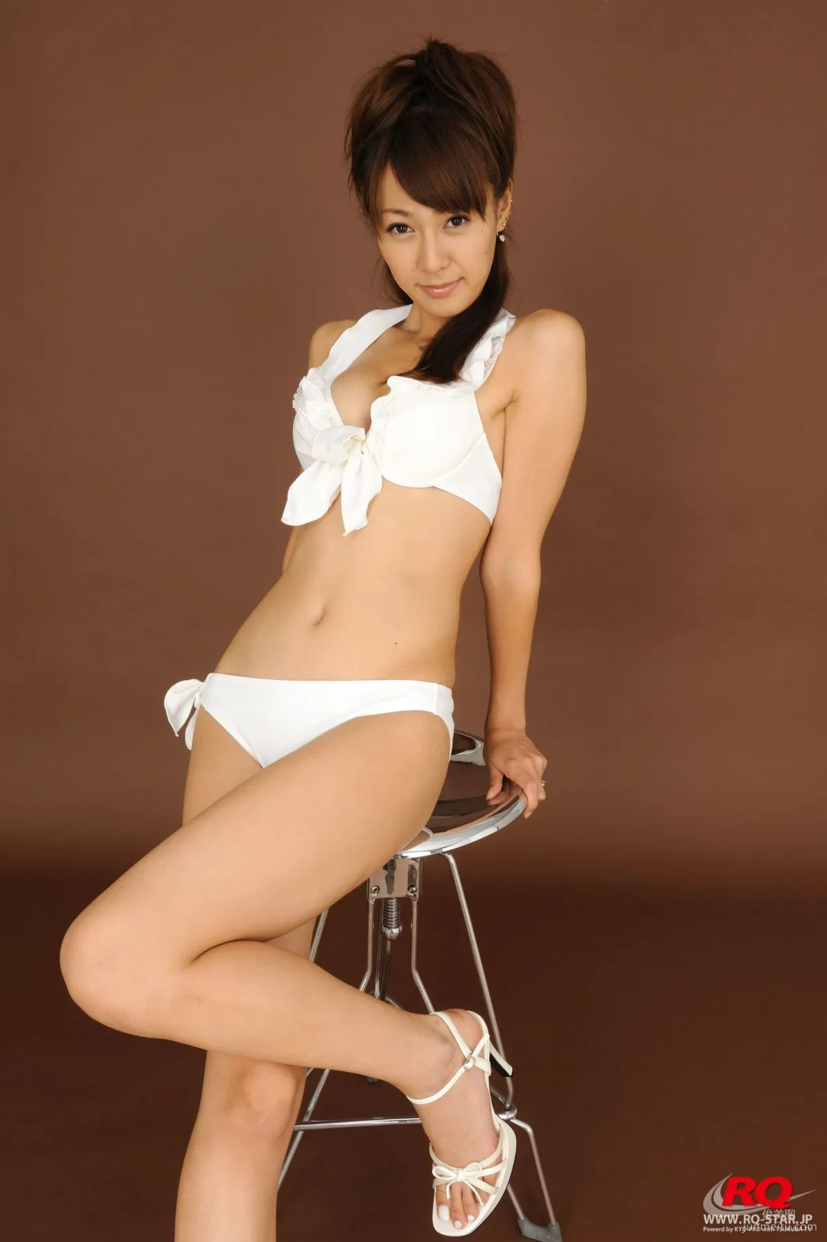 [RQ-STAR] NO.00066 中川知映 Swim Suits – White 写真集47