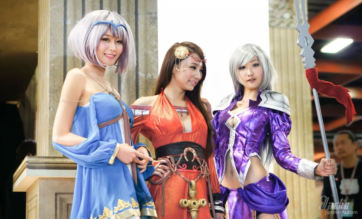 Beautyleg腿模Winnie小雪《2014台北电玩展》COSPLAY古典图片合集13