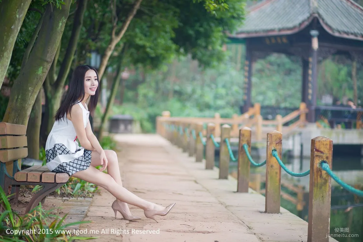 梁晶莹、李珂《女神驾到》峨眉山红珠山温泉武媚娘传奇 [TGOD推女神] 写真集45