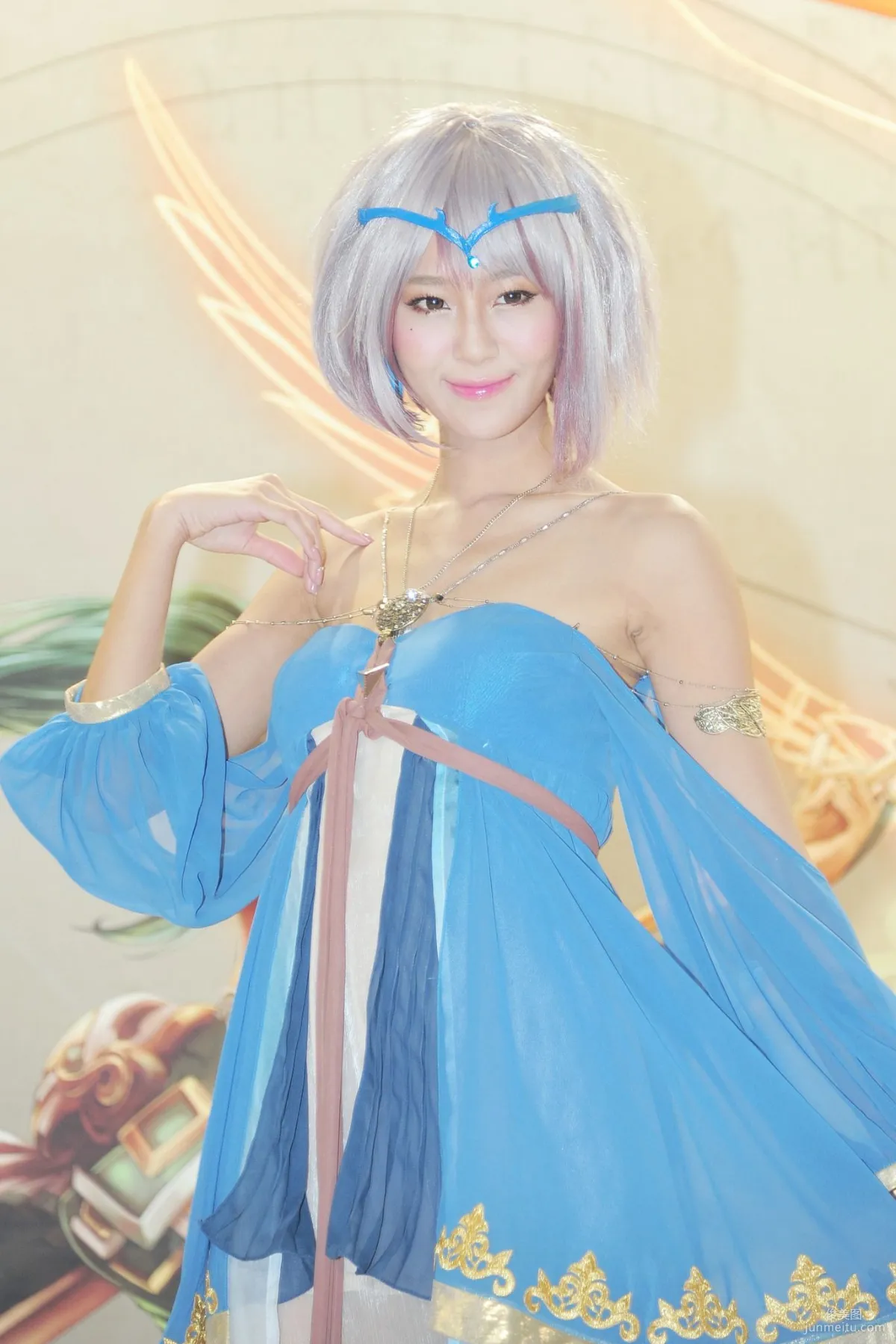 Beautyleg腿模Winnie小雪《2014台北电玩展》COSPLAY古典图片合集27