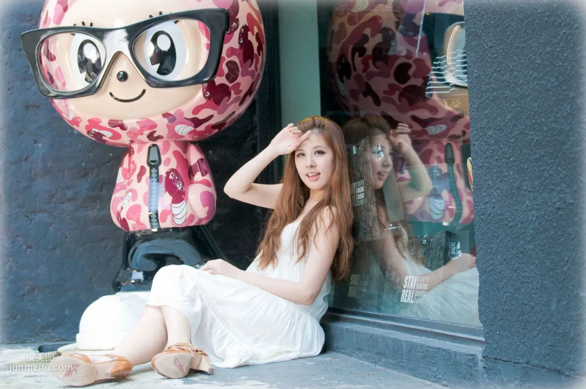 台湾美女小米Kate su《甜美长裙系列外拍》写真集32