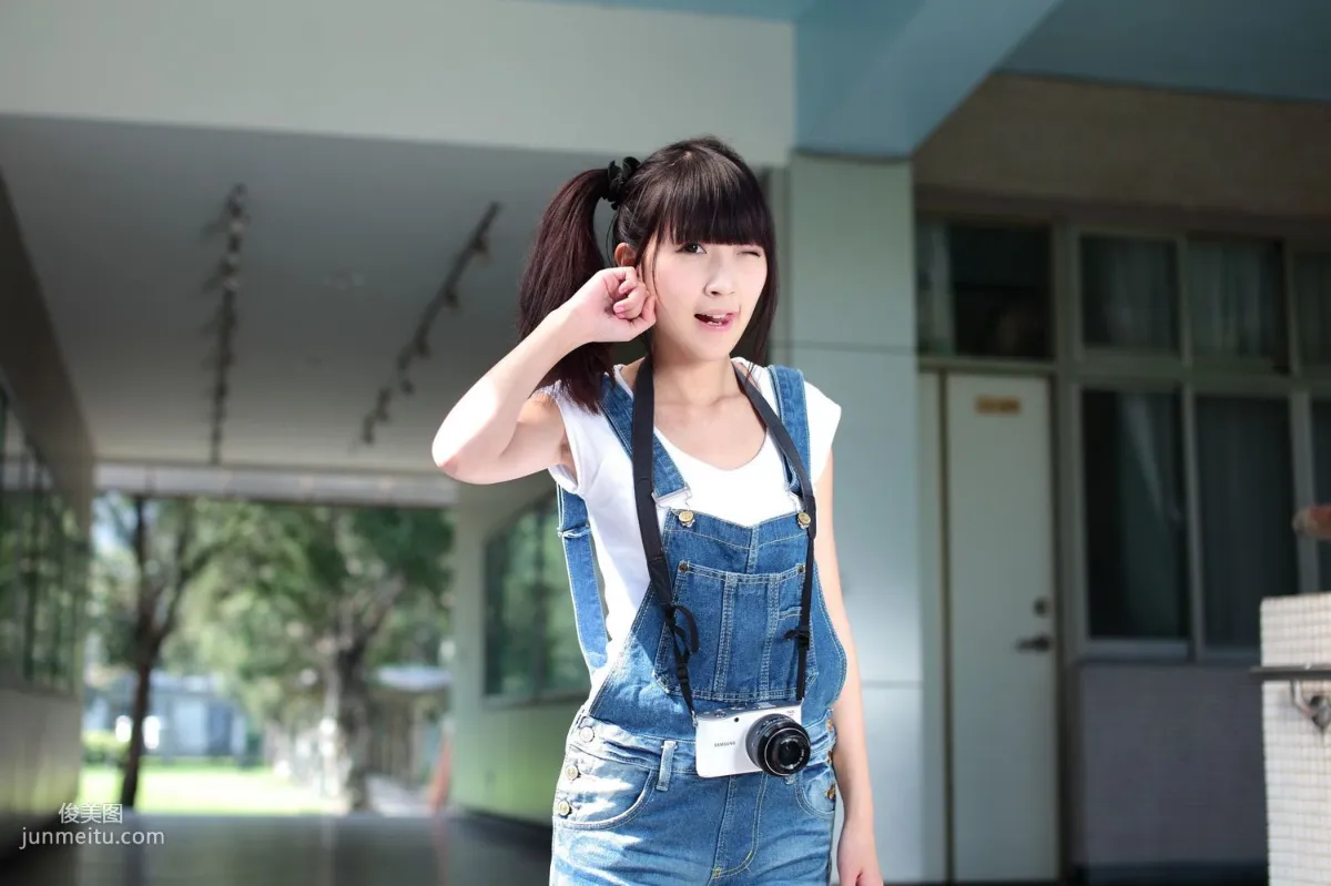 台湾萝莉正妹模特綠豆《小清新唯美外拍》写真集28