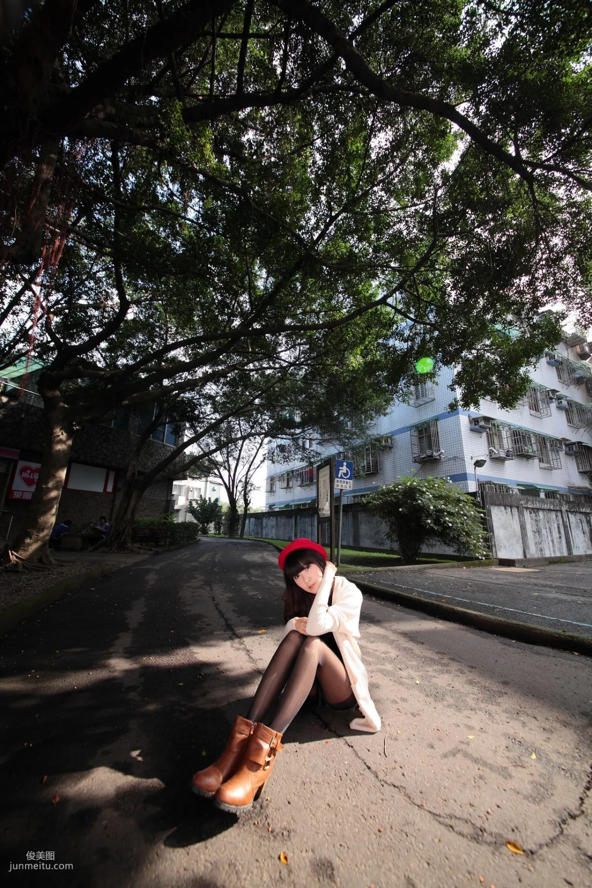 台湾萝莉正妹模特綠豆《小清新唯美外拍》写真集7