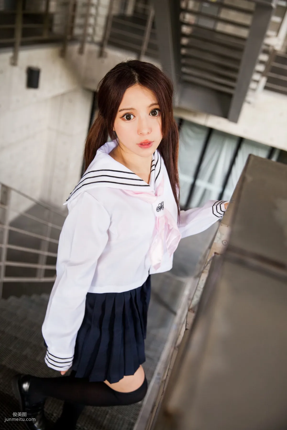 台湾美女张齐郡JULIE《长筒袜校服少女》写真集22