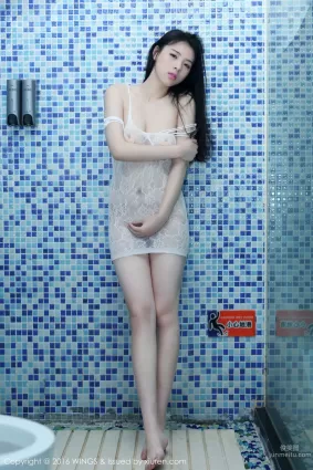 舒林培《浴室透視濕身系列》 [WingS影私荟] Vol.012 寫真集