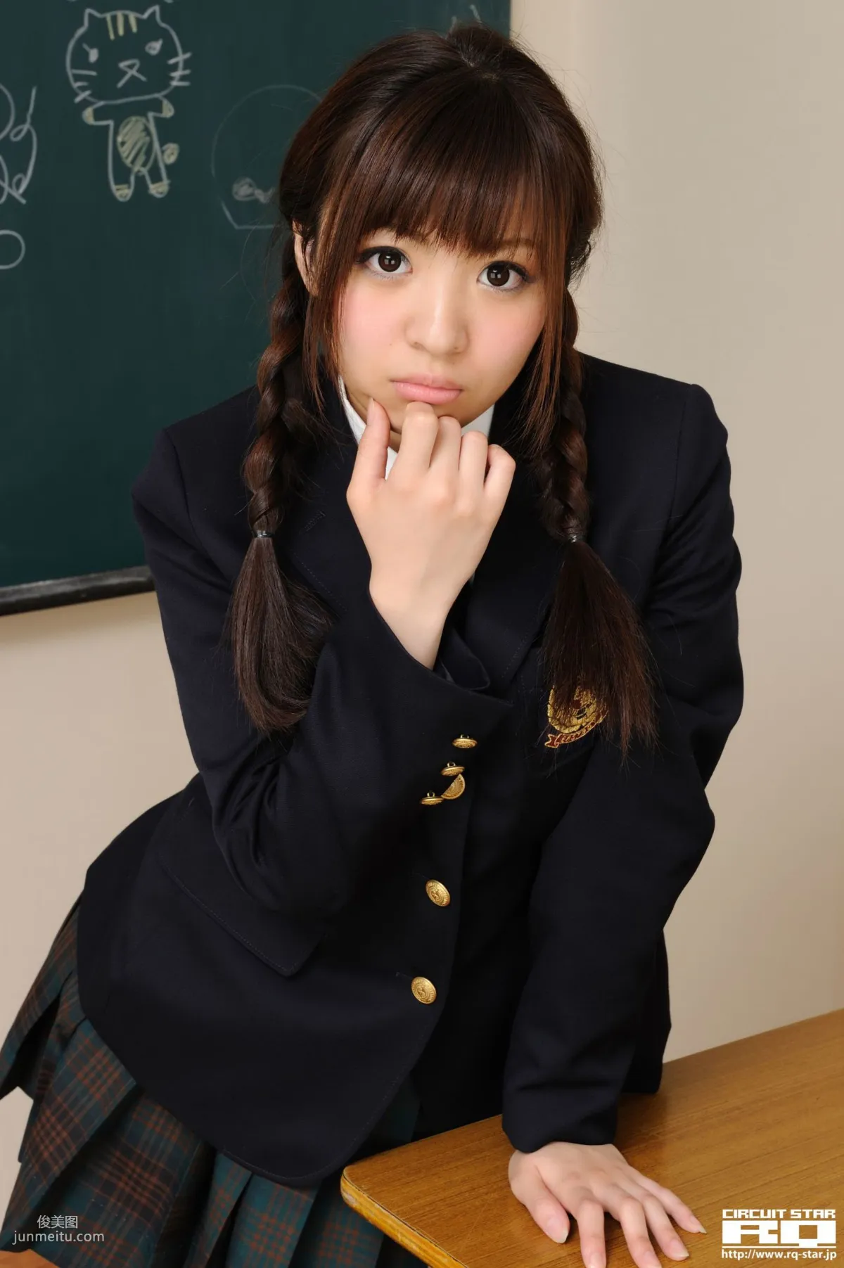 [RQ-STAR] NO.00515 黒田万結花 Student Style 校服系列 写真集30