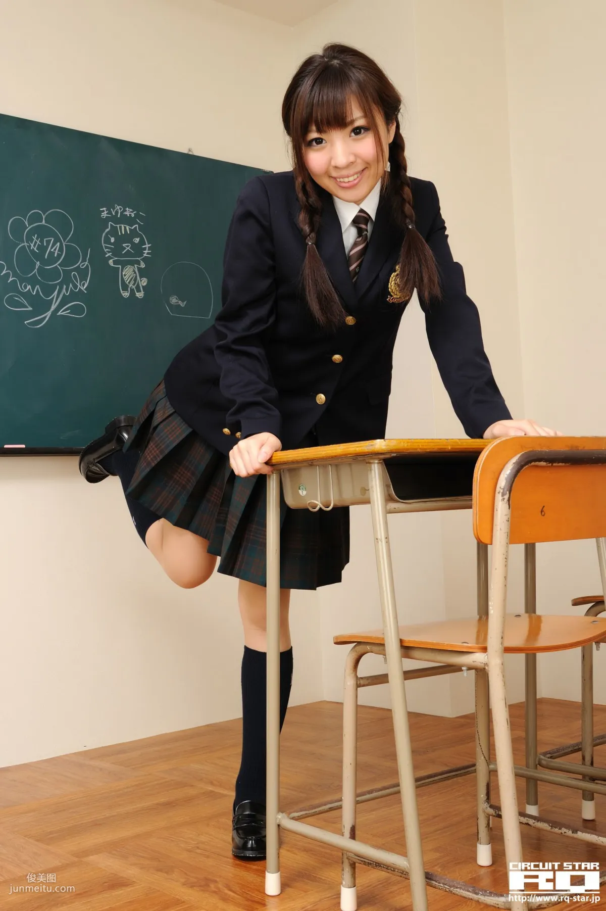 [RQ-STAR] NO.00515 黒田万結花 Student Style 校服系列 写真集25