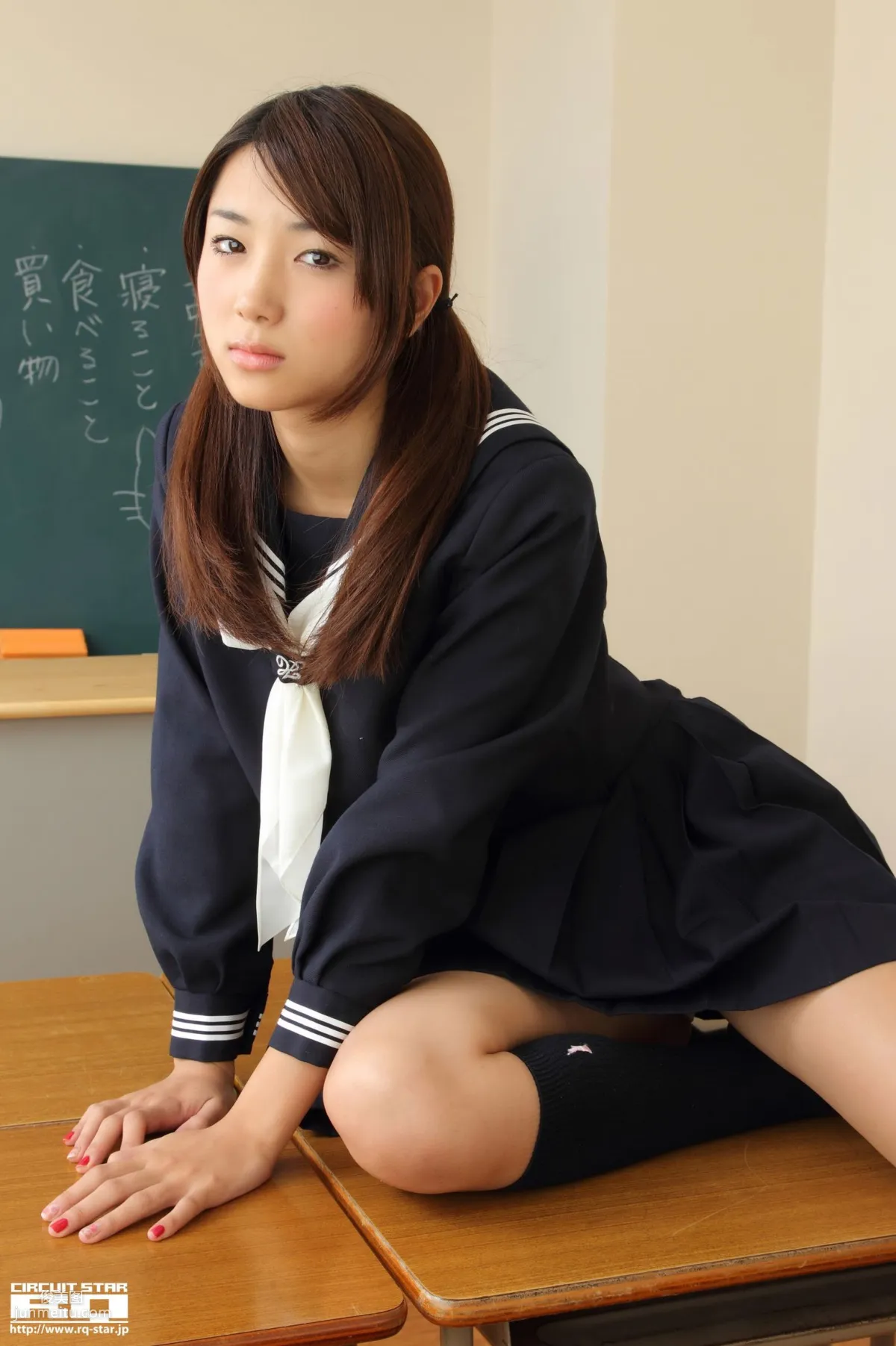 [RQ-STAR] NO.00590 Naoho Ichihashi 市橋直歩 School Girl 写真集142