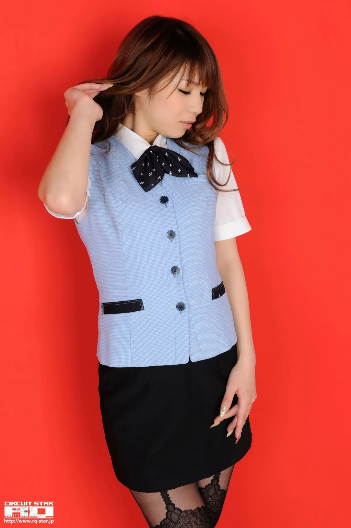 [RQ-STAR] NO.00627 彩世芽衣/彩世めい Office Lady 写真集21