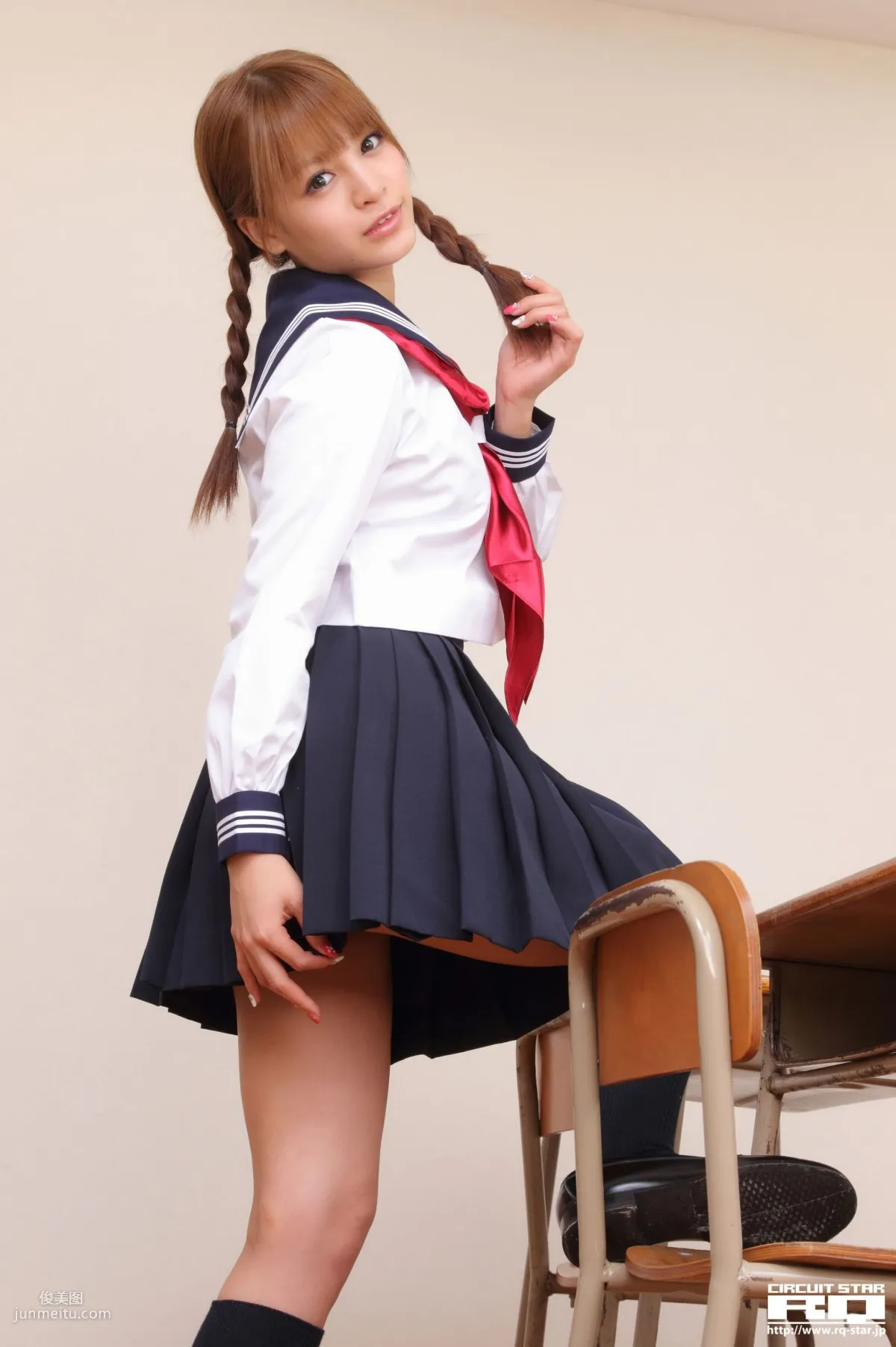 [RQ-STAR] NO.00584 春菜めぐみ/春菜惠 School Girl 写真集8