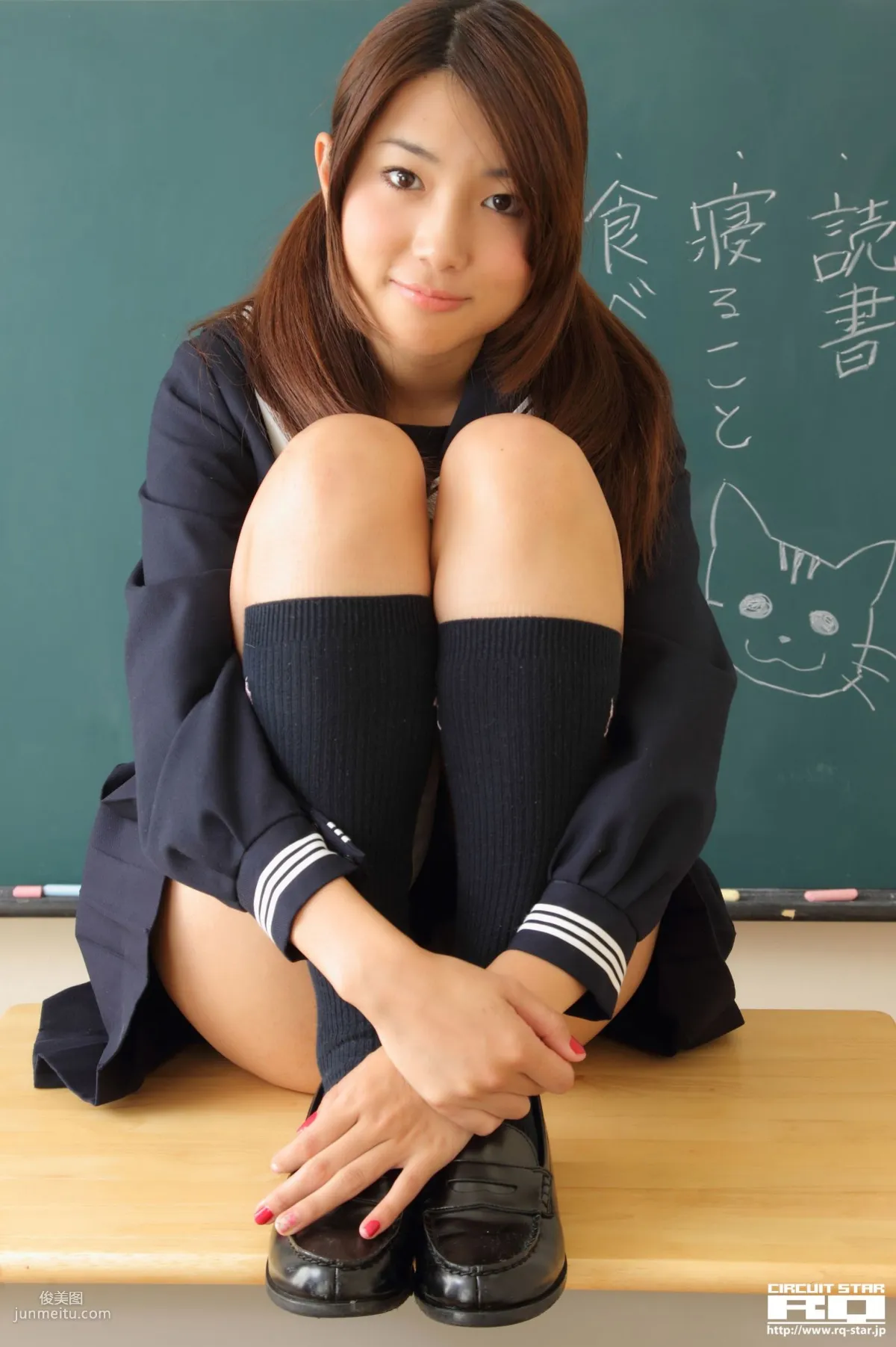 [RQ-STAR] NO.00590 Naoho Ichihashi 市橋直歩 School Girl 写真集18